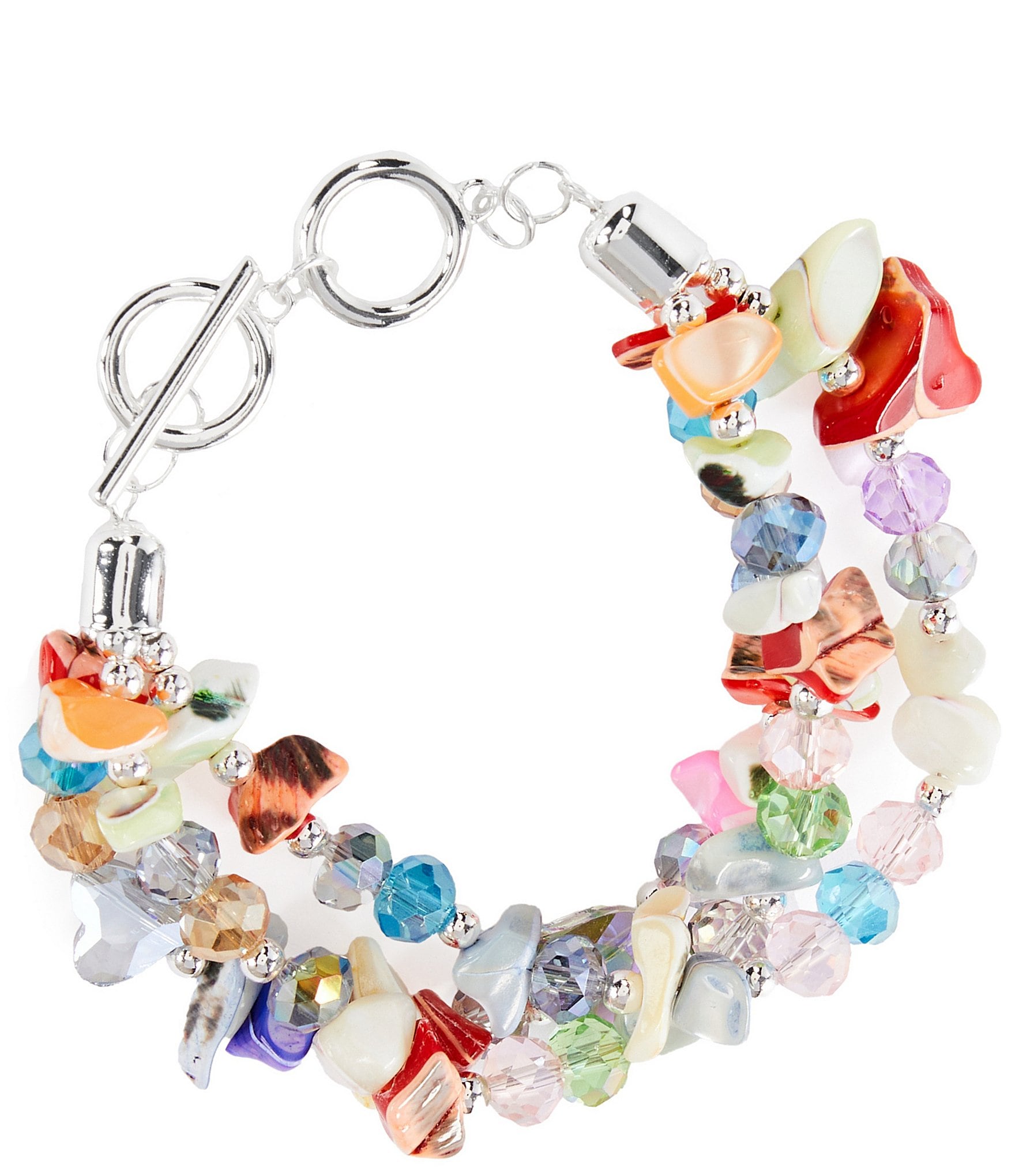 Dillard's Shells And Beads Line Bracelet