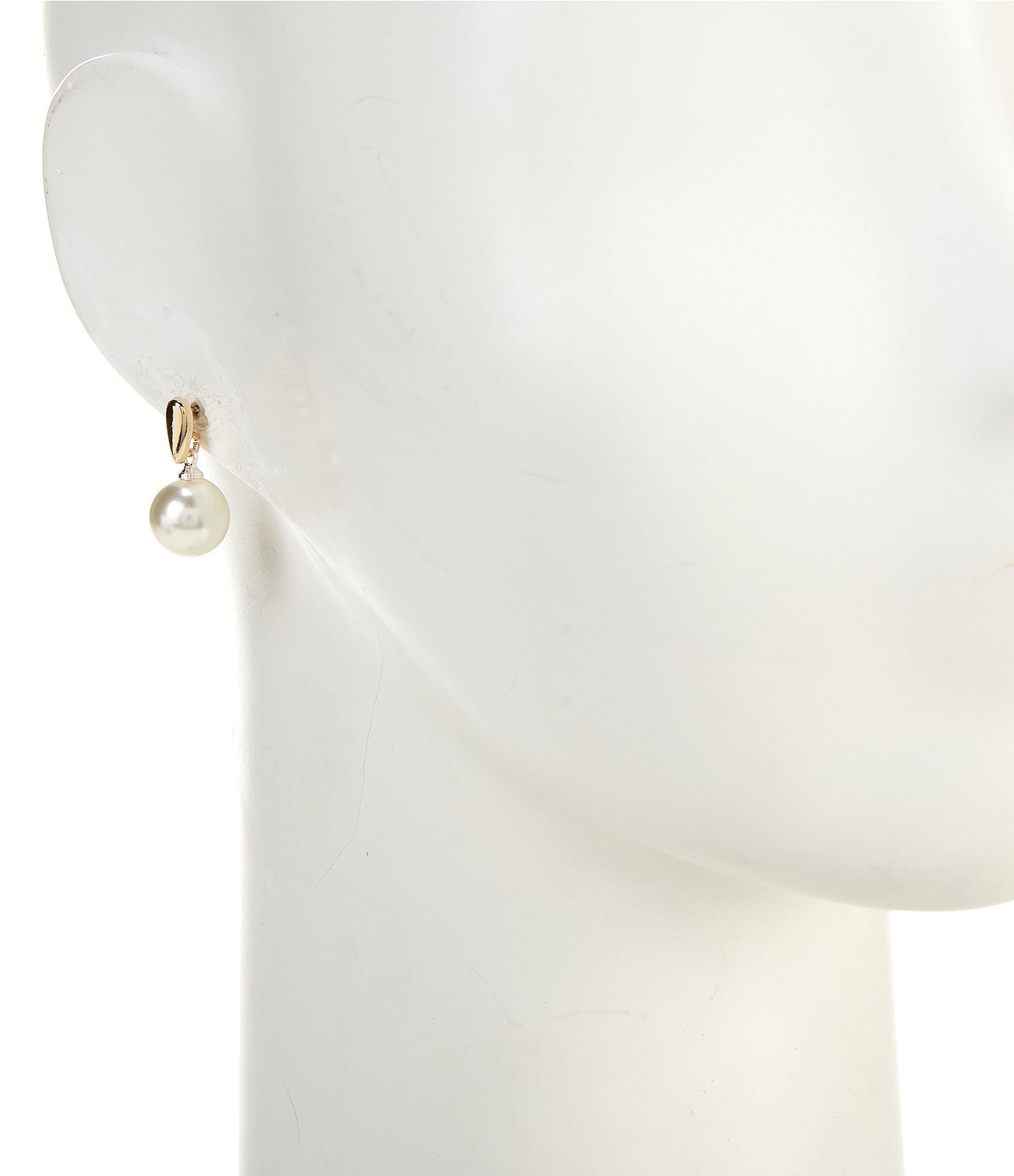 Dillard's Small Pearl Drop Earrings