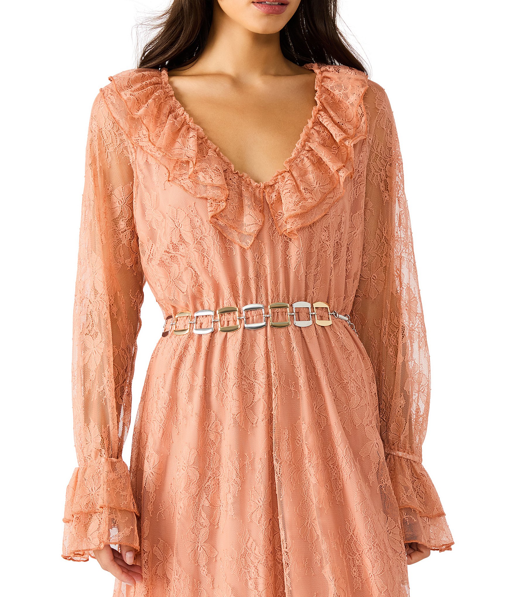 Dillard's Status Chain Belt