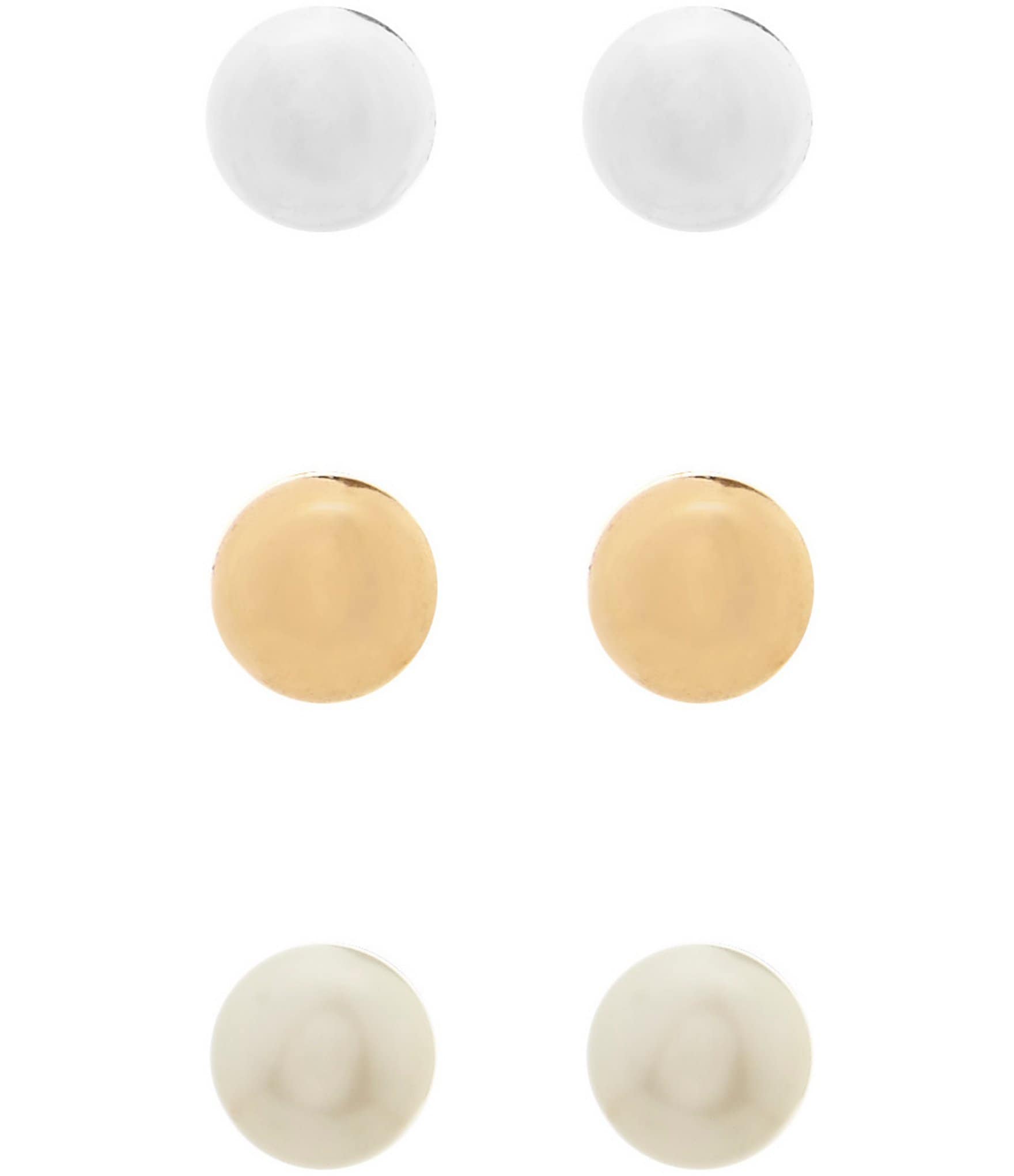 Dillard's Tailored Ball Stud Sensitive Earring Set