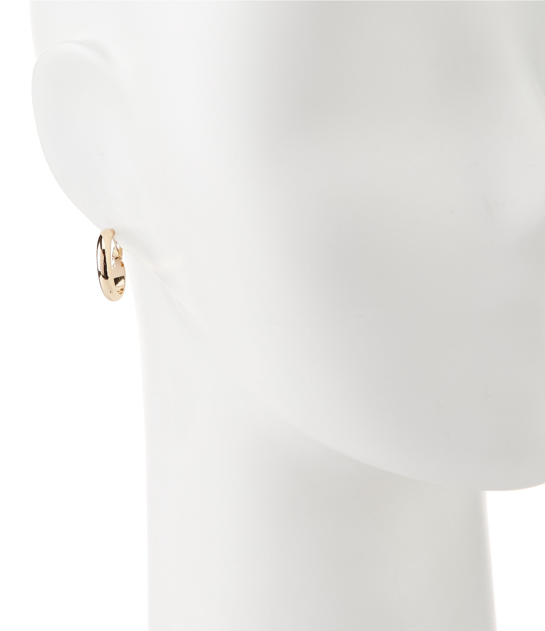 Dillard's Tailored Small Hoop Sensitive Earrings