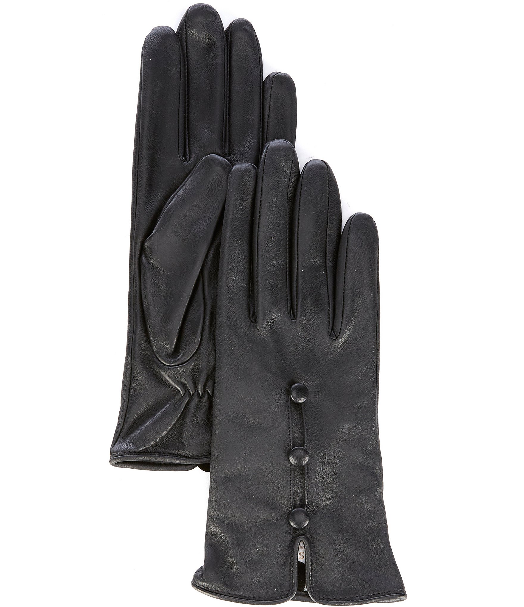 Dillard's Women's Vintage Button Leather Gloves | Dillard's