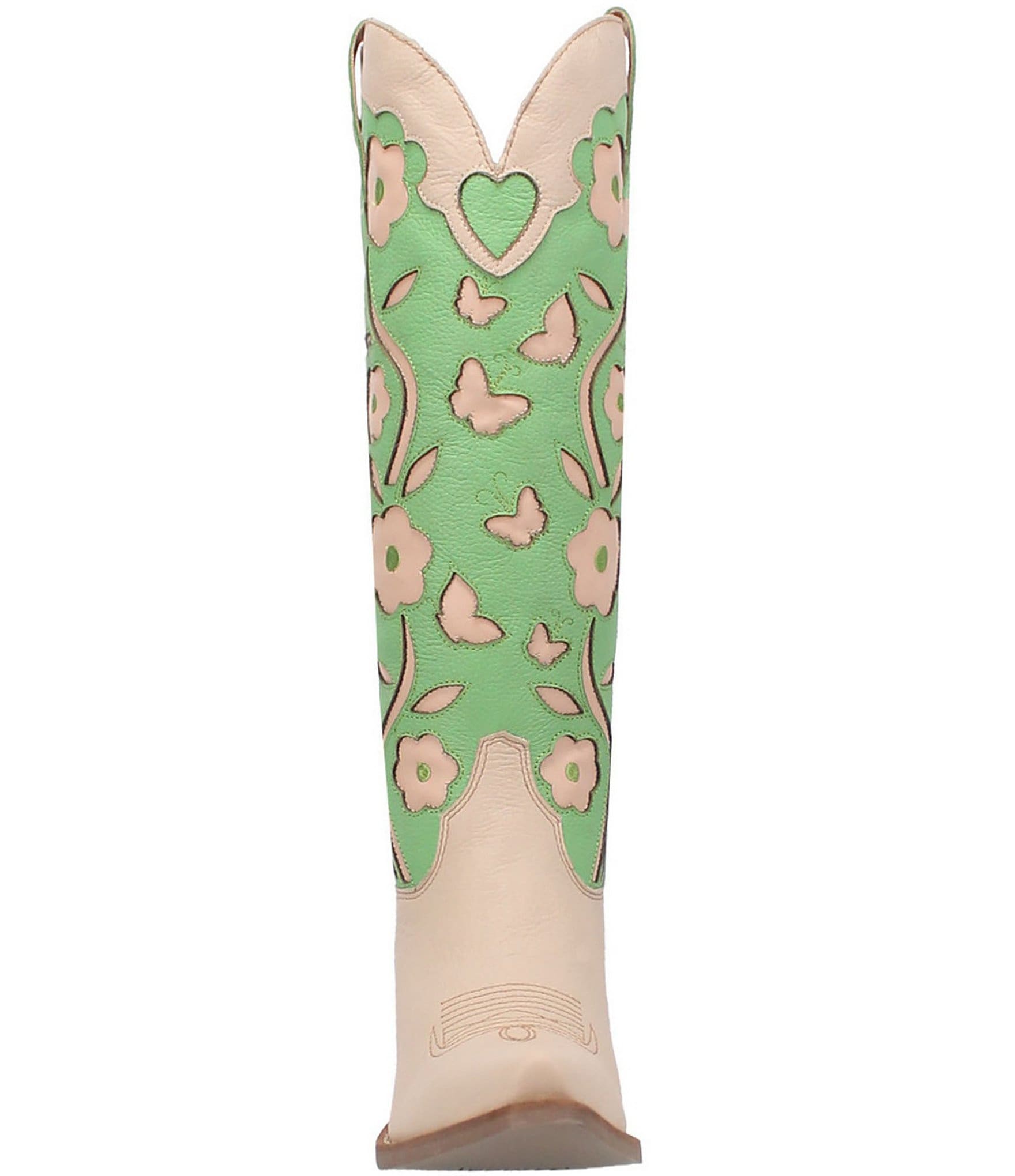 Dingo Goodness Gracious Leather Floral Tall Western Boots