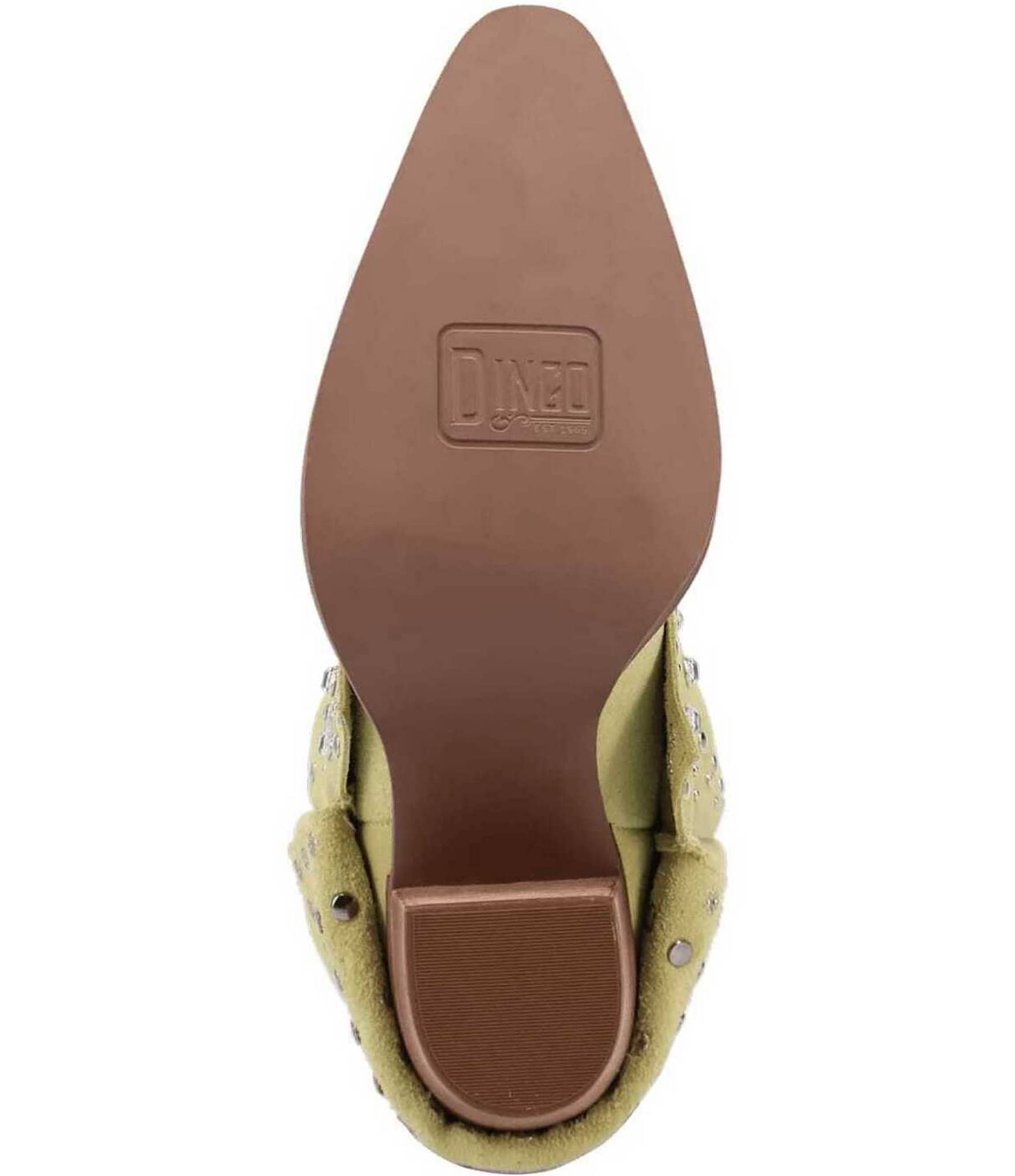 Dingo Howdy Honey Suede Rhinestone Cuff Western Boots