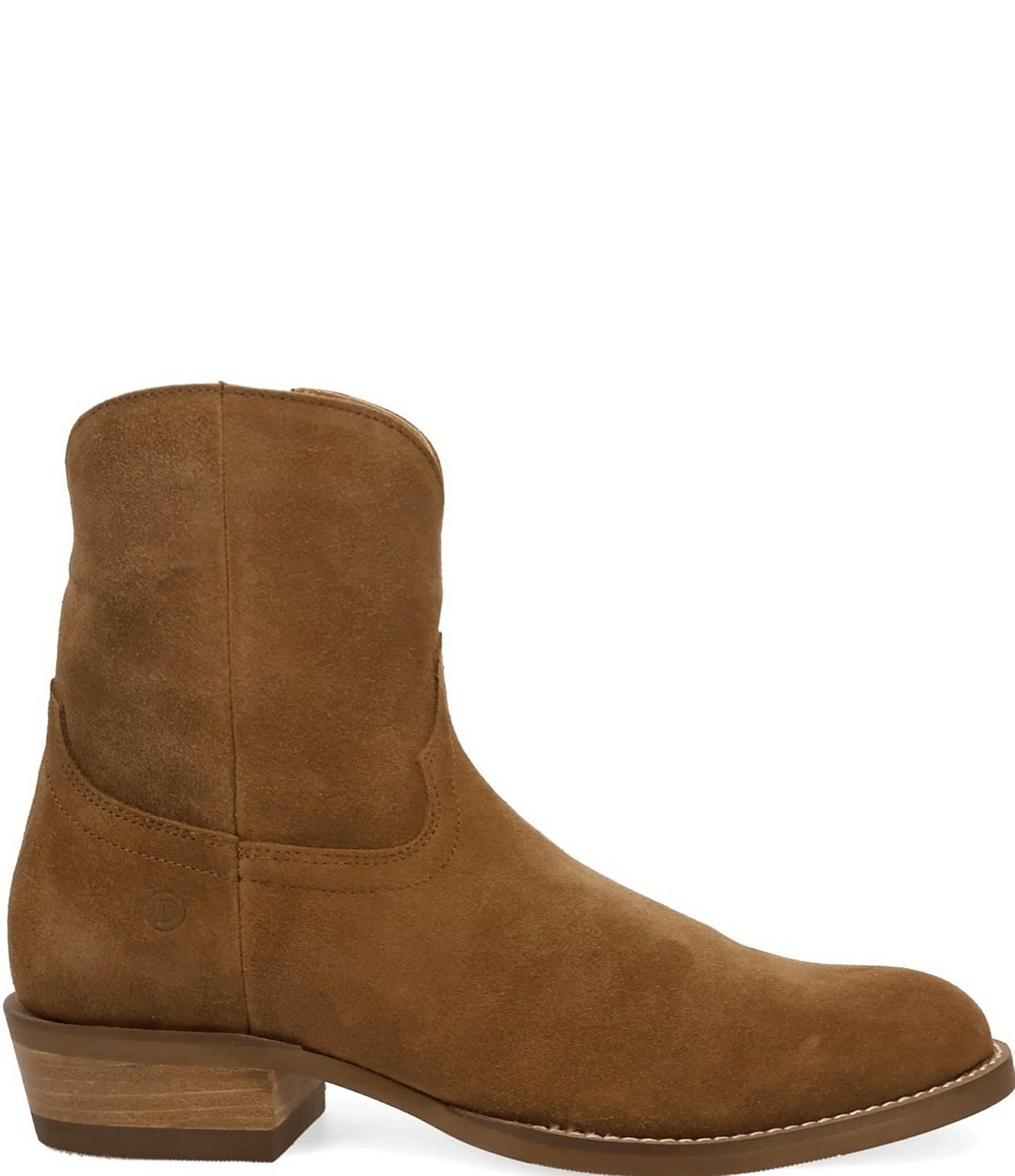 Dingo Men's Night Shift Suede Western Zip Ankle Boots
