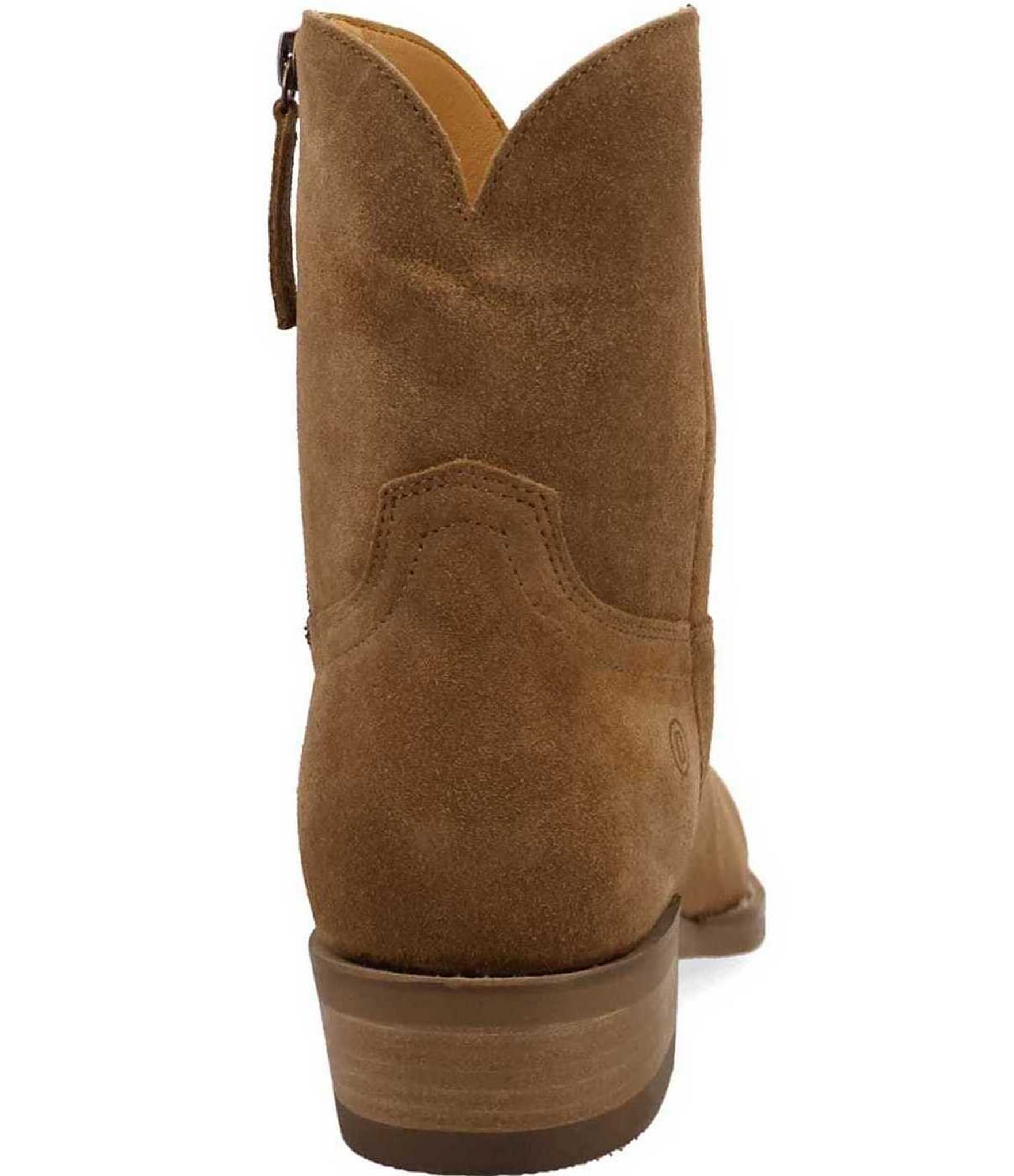 Dingo Men's Night Shift Suede Western Zip Ankle Boots