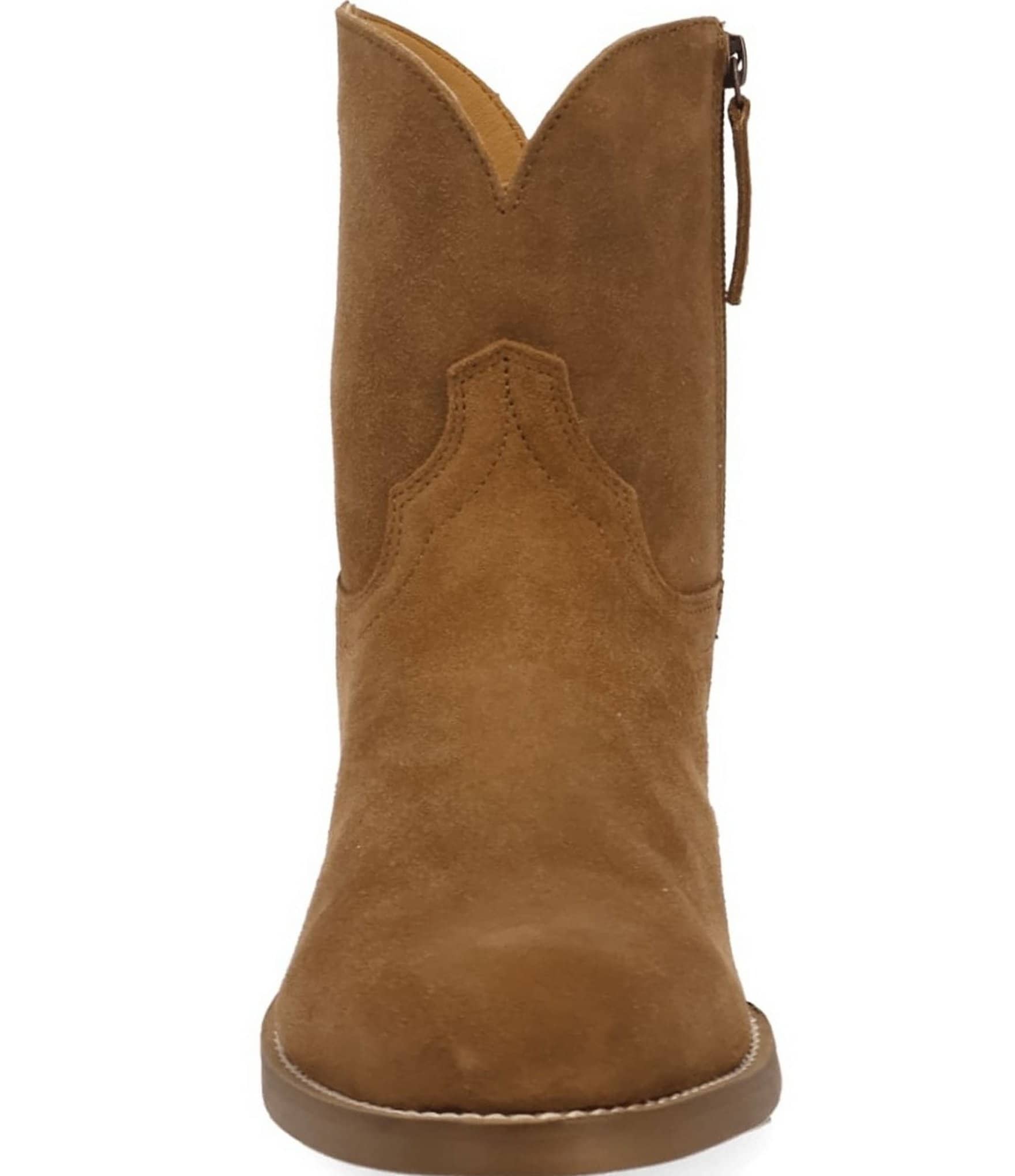 Dingo Men's Night Shift Suede Western Zip Ankle Boots