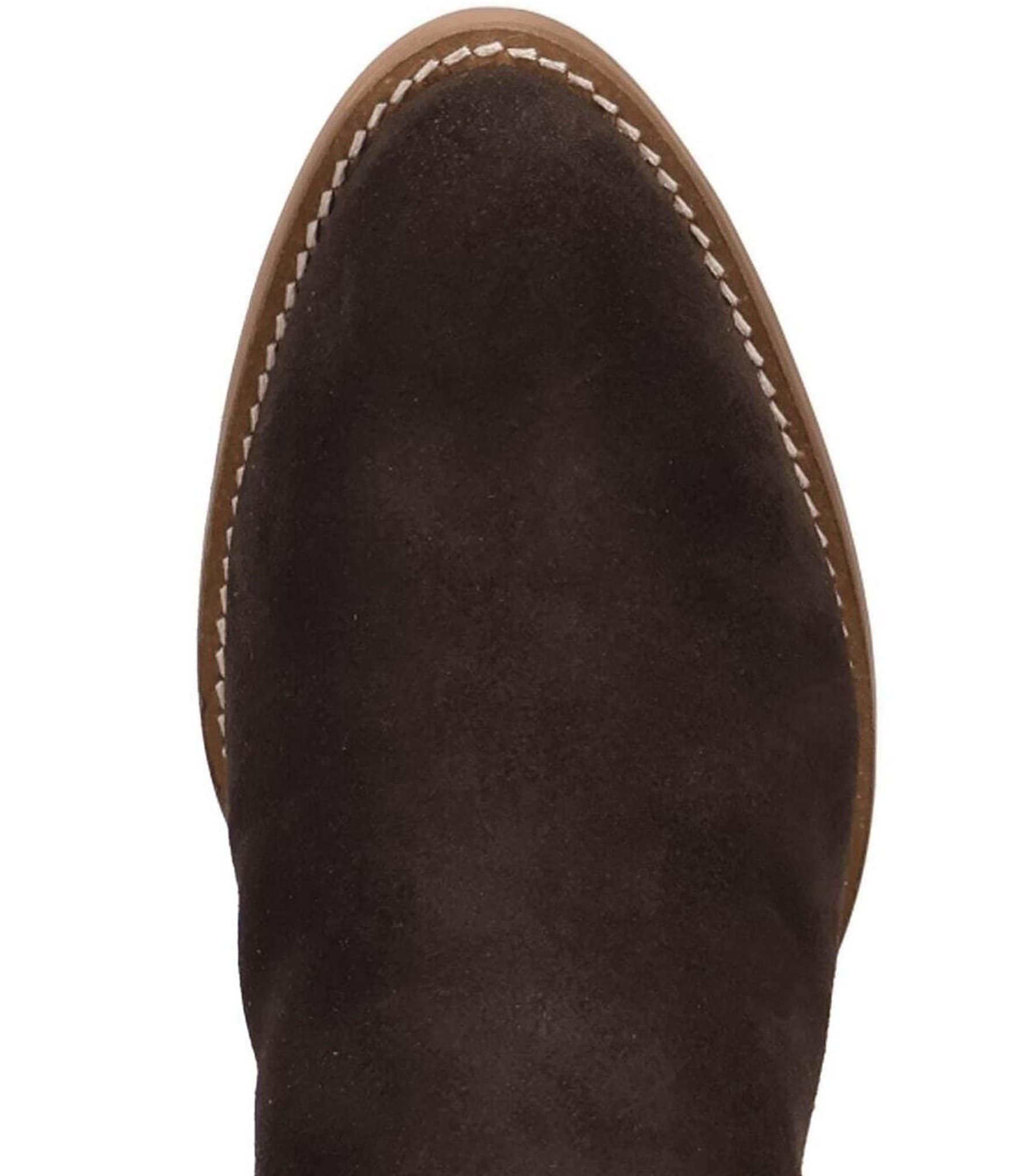 Dingo Men's Night Shift Suede Western Zip Ankle Boots
