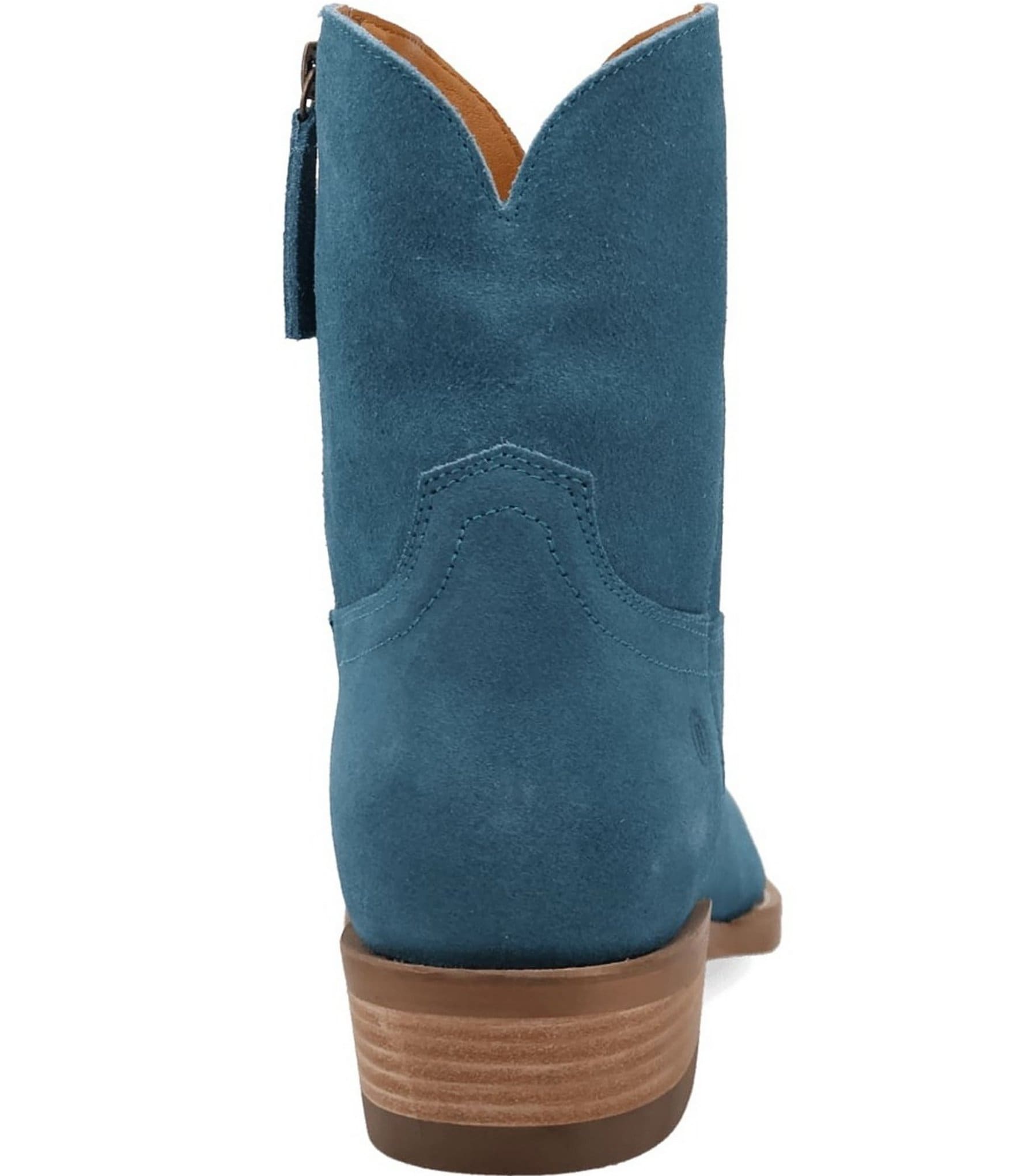 Dingo Men's Night Shift Suede Western Zip Ankle Boots