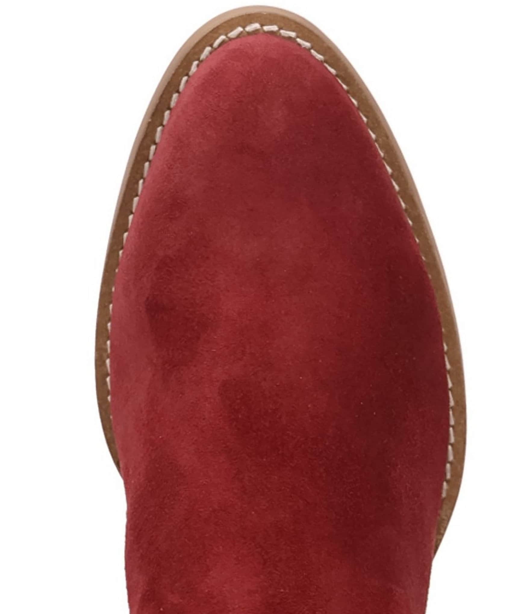 Dingo Men's Night Shift Suede Western Zip Ankle Boots