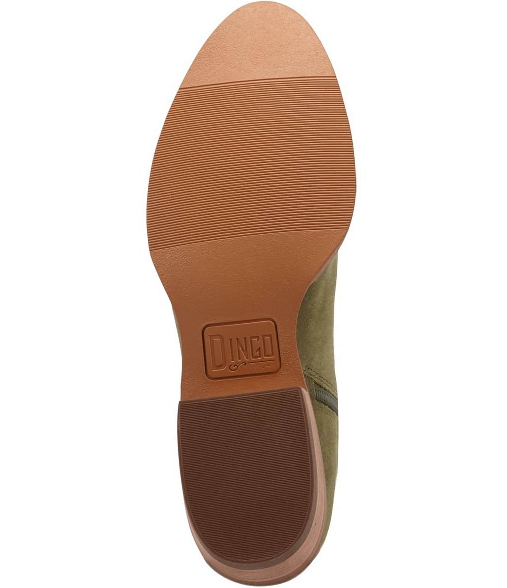Dingo Men's Night Shift Suede Western Zip Ankle Boots