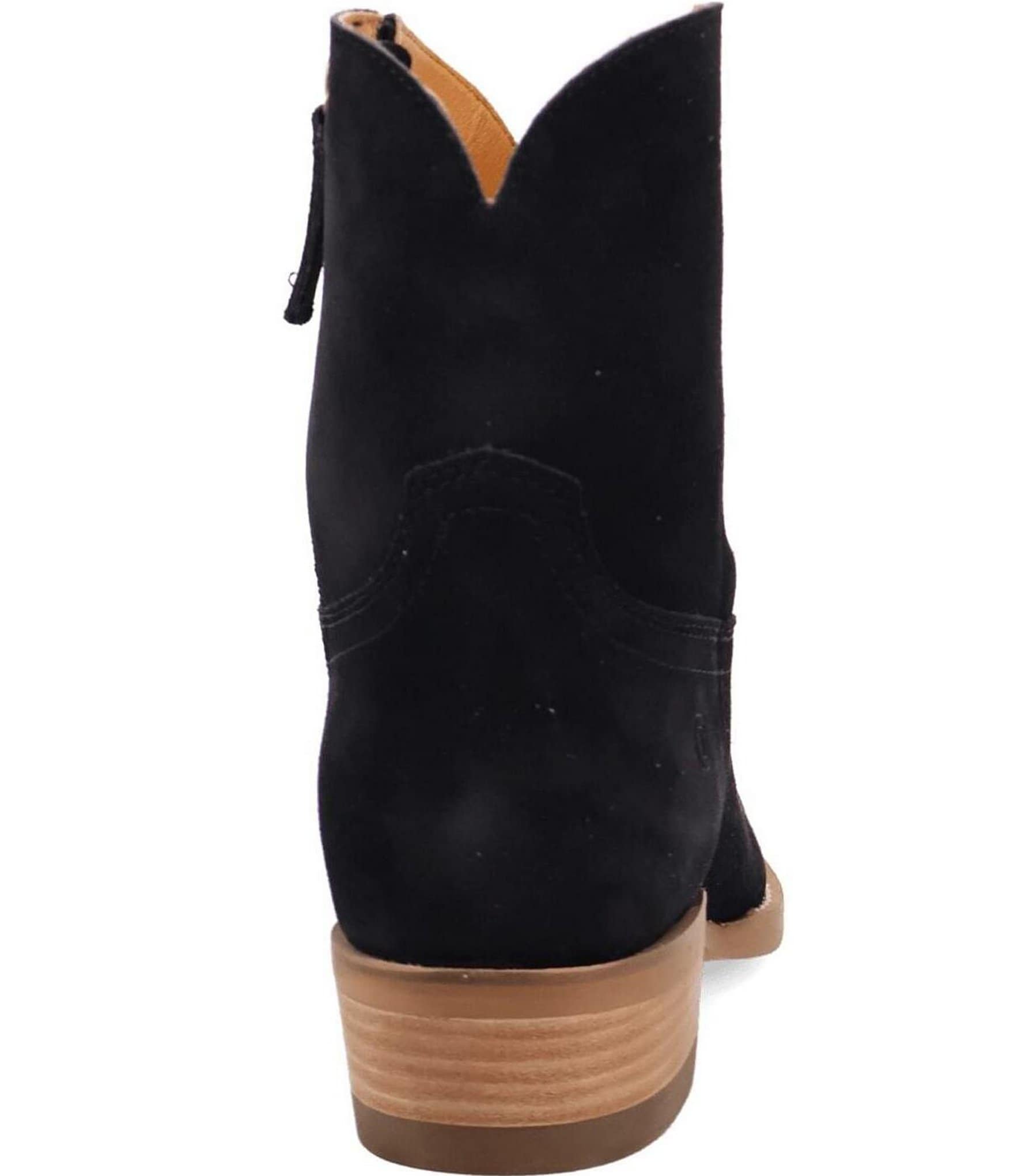 Dingo Men's Night Shift Suede Western Zip Ankle Boots