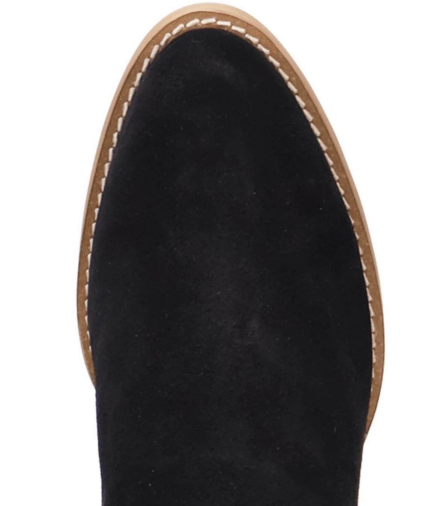 Dingo Men's Night Shift Suede Western Zip Ankle Boots
