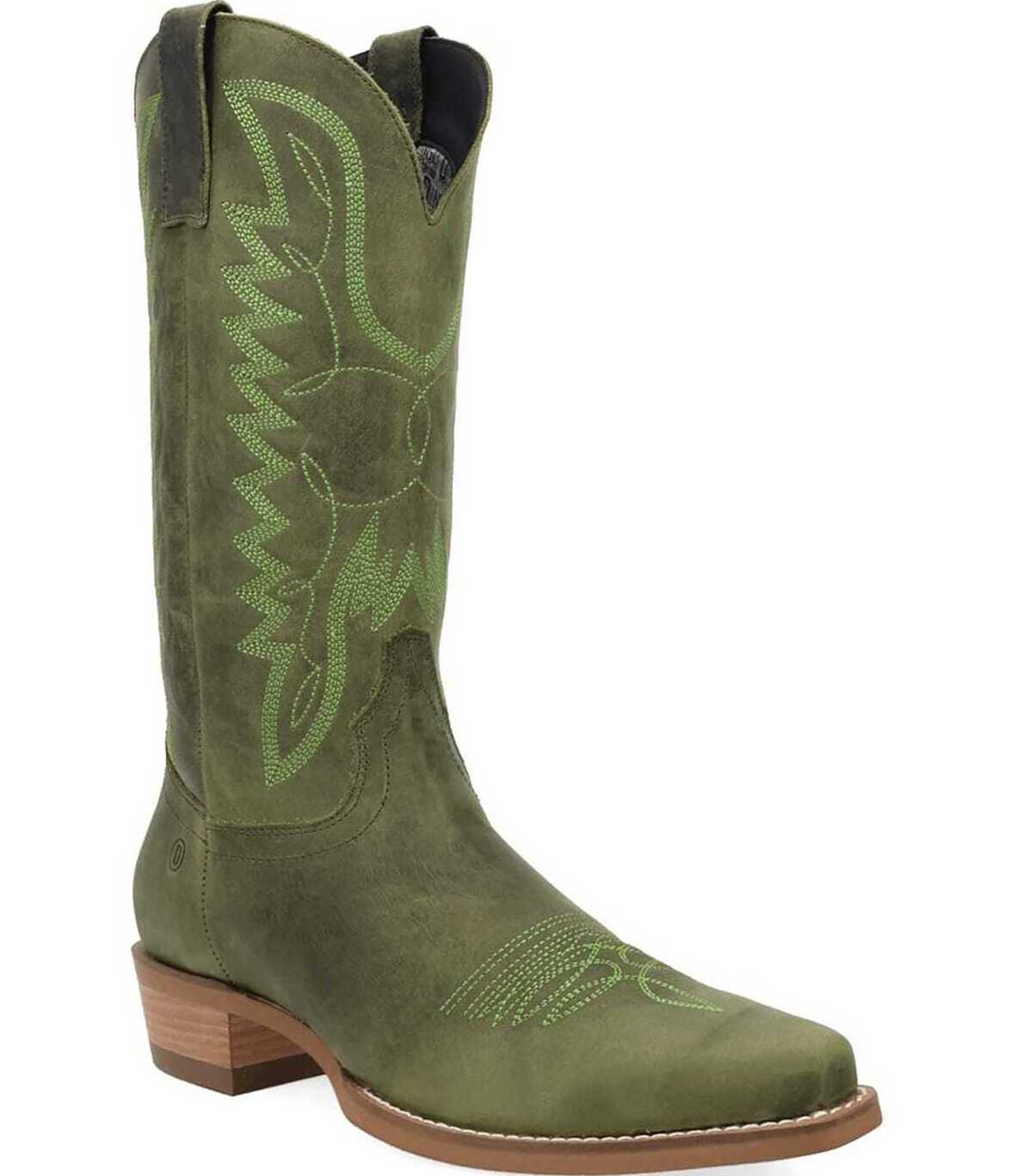 Dingo Men's Workhorse Leather Snip Toe Western Boots