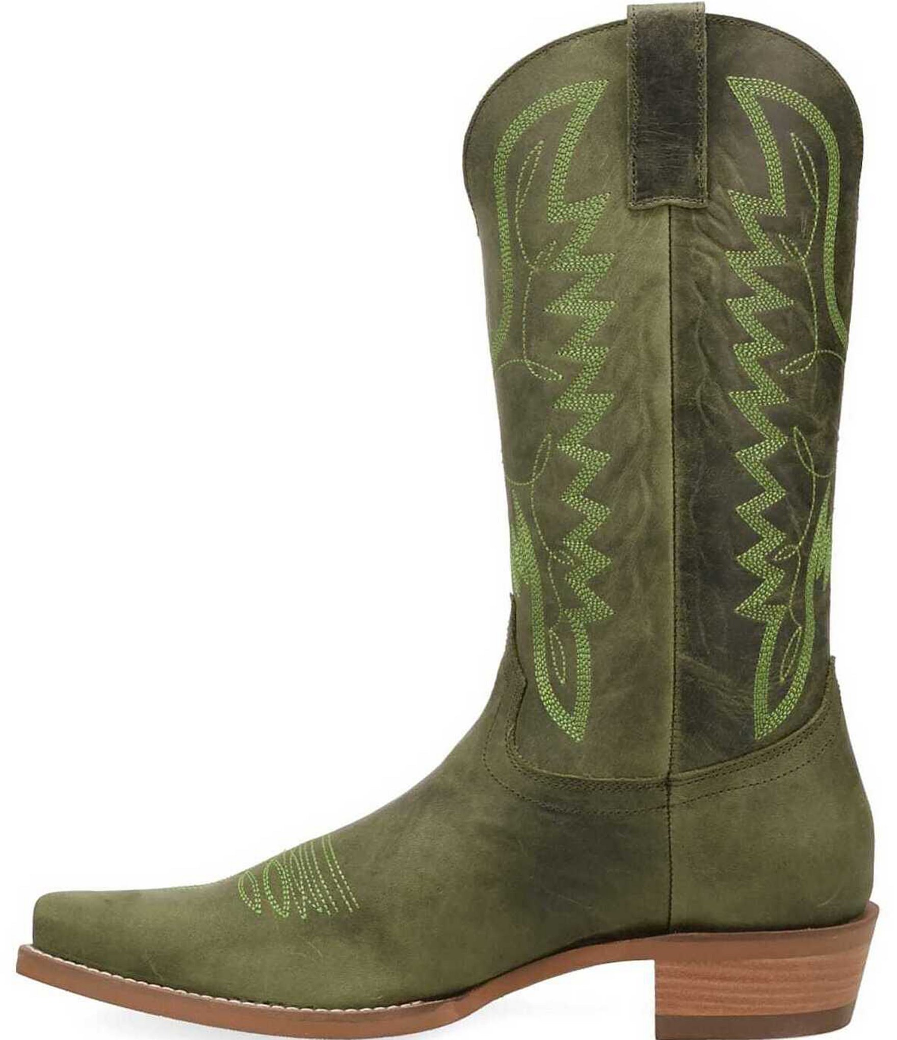 Dingo Men's Workhorse Leather Snip Toe Western Boots