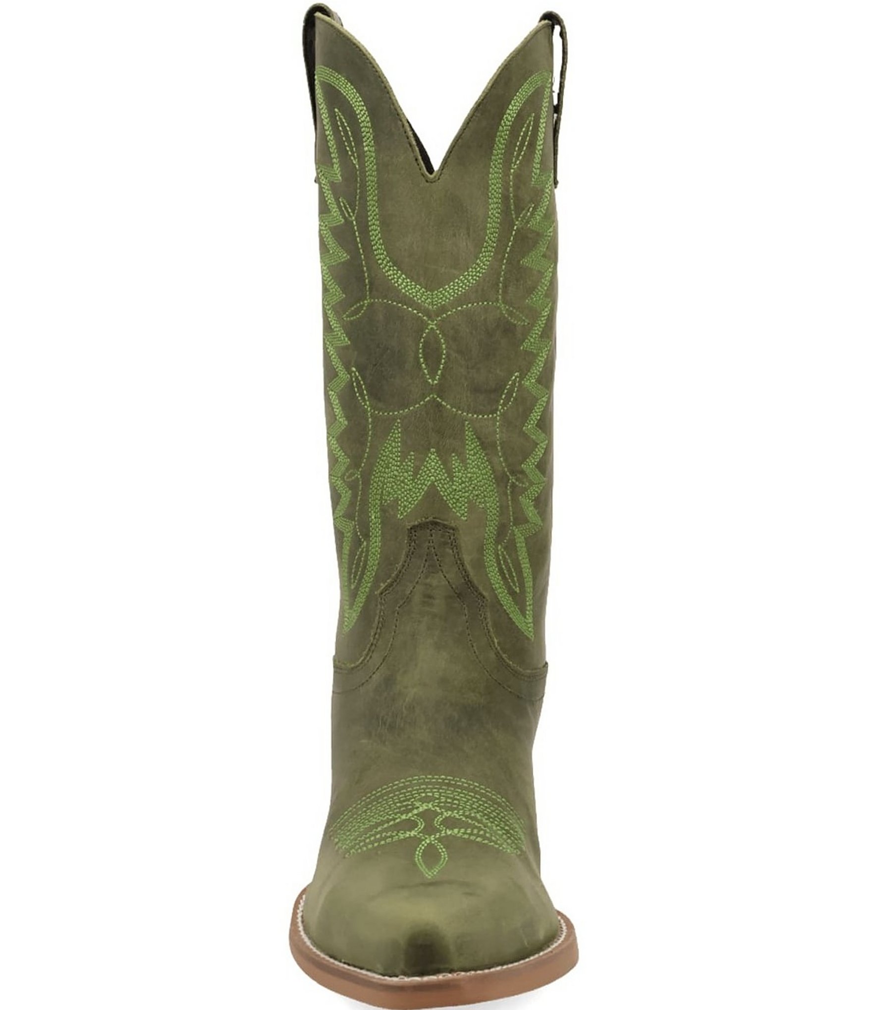 Dingo Men's Workhorse Leather Snip Toe Western Boots
