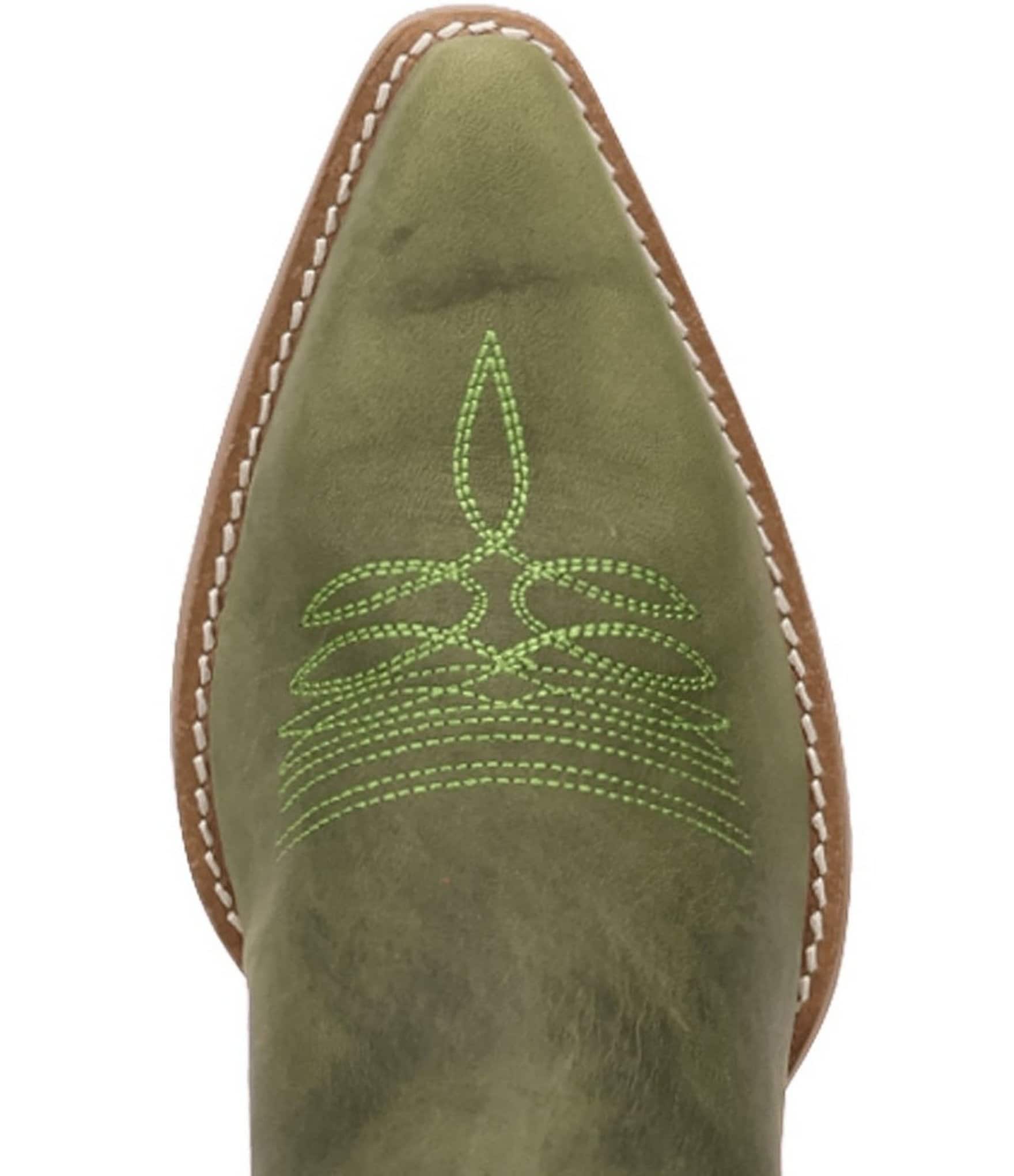 Dingo Men's Workhorse Leather Snip Toe Western Boots