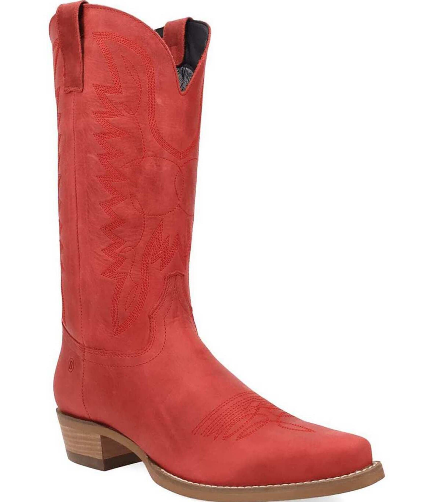 Dingo Men's Workhorse Leather Snip Toe Western Boots