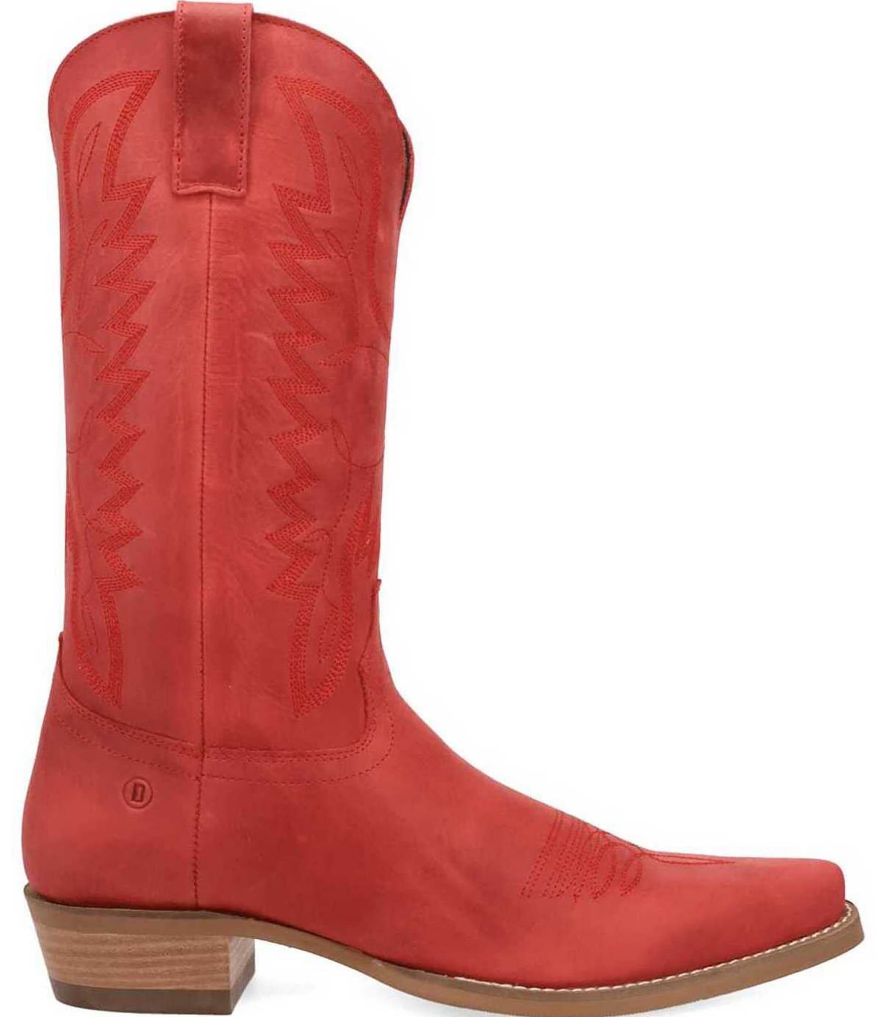 Dingo Men's Workhorse Leather Snip Toe Western Boots
