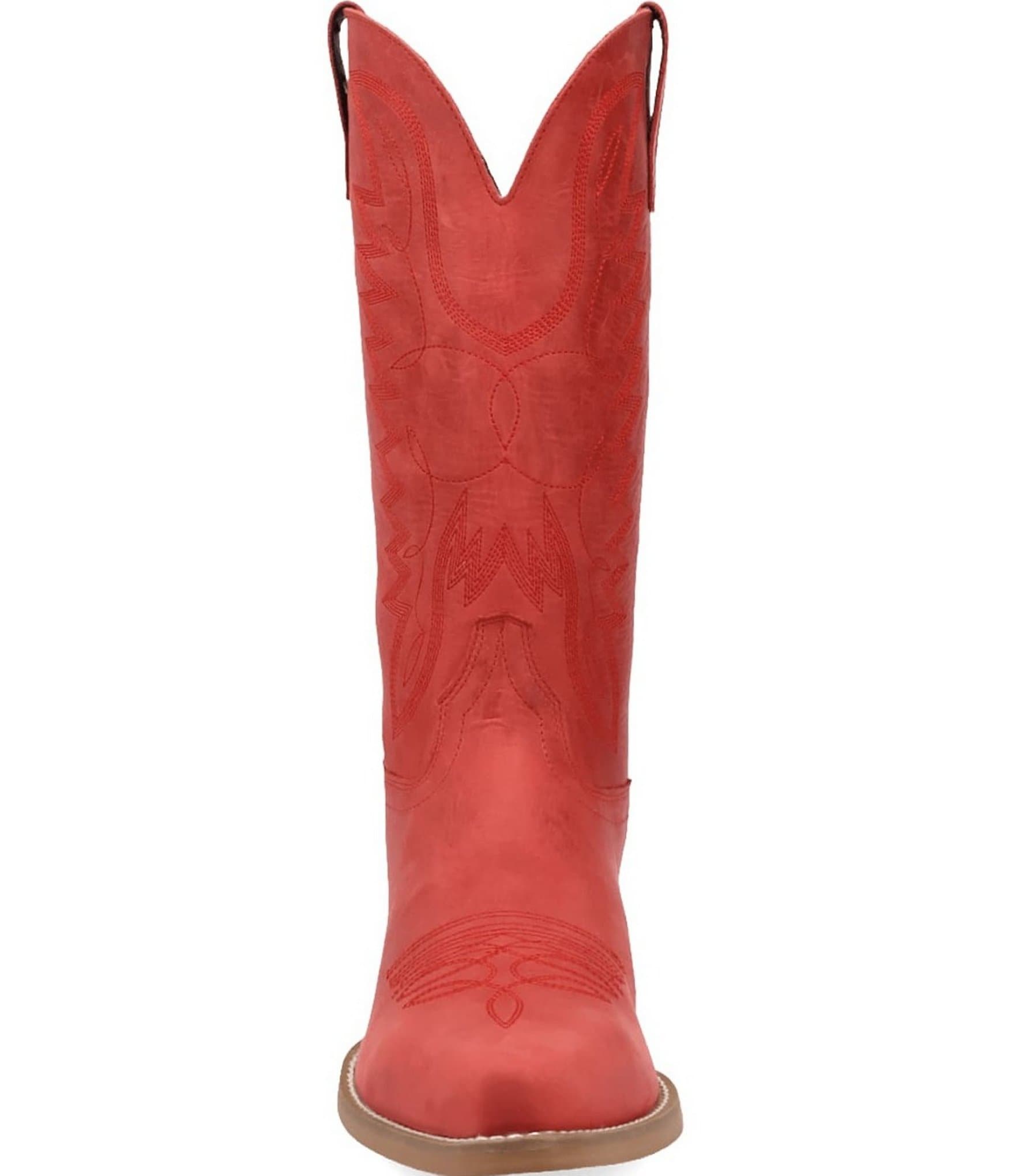 Dingo Men's Workhorse Leather Snip Toe Western Boots
