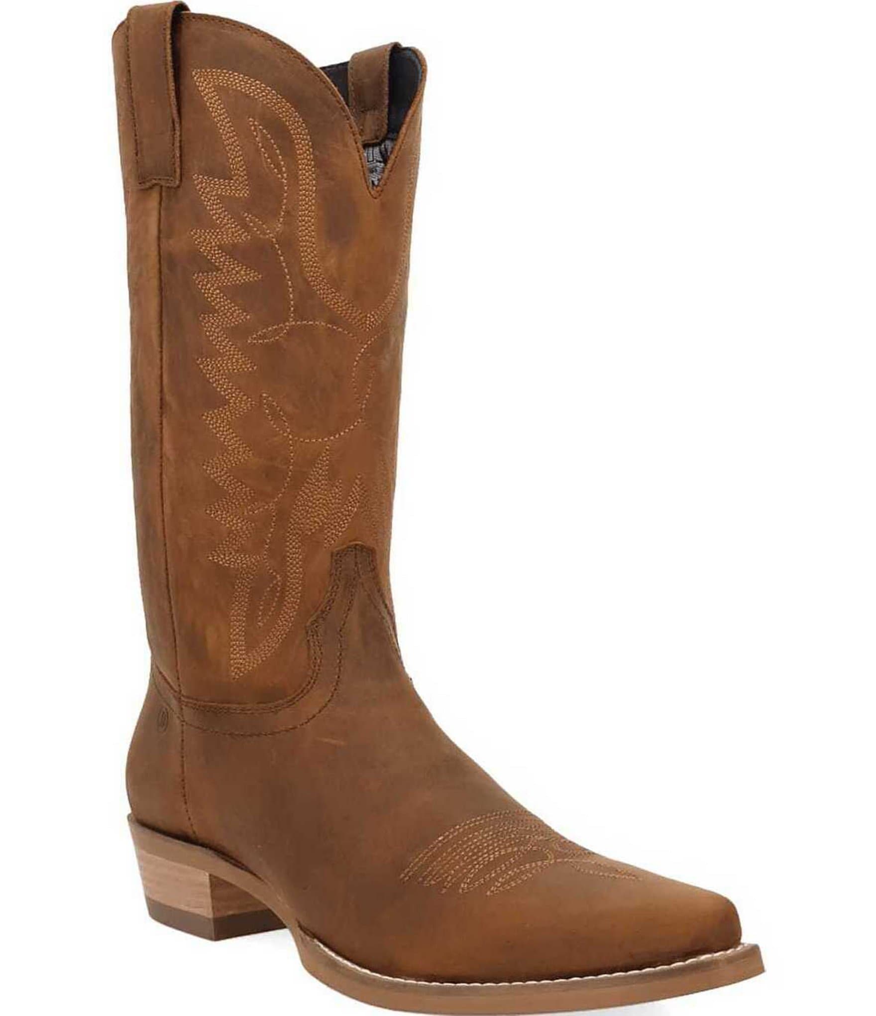 Dingo Men's Workhorse Leather Snip Toe Western Boots