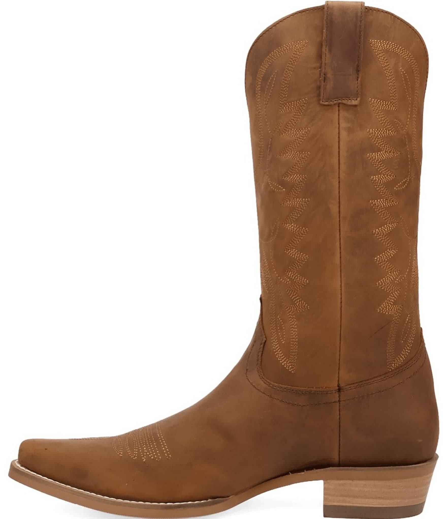 Dingo Men's Workhorse Leather Snip Toe Western Boots