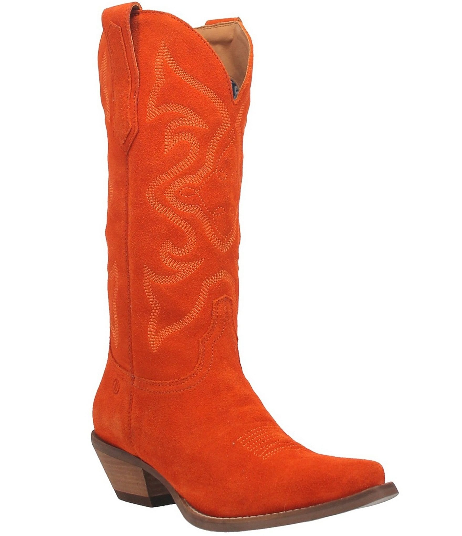Dingo Out West Suede Tall Western Boots | Dillard's