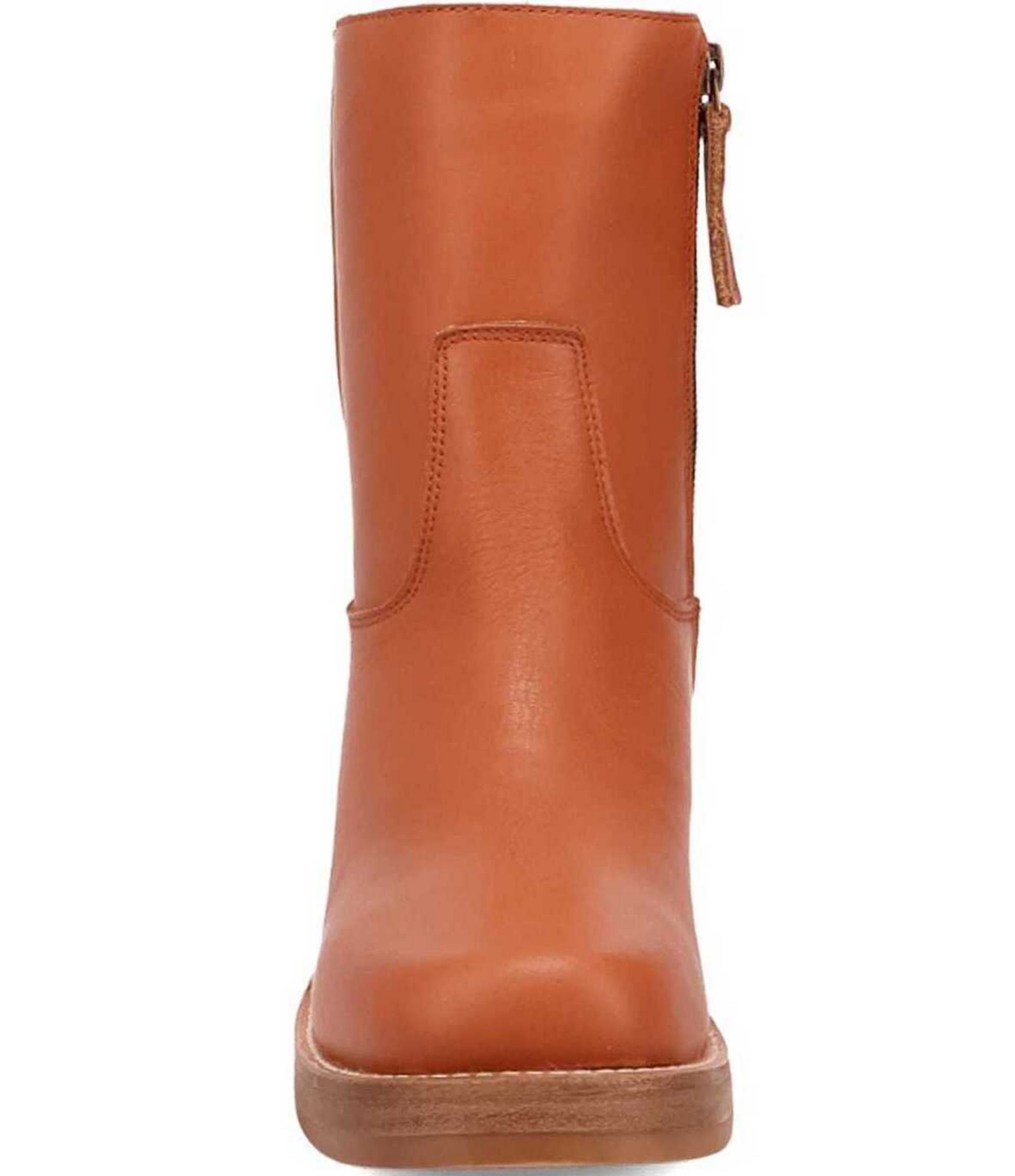 Dingo Roxy Leather Chunky Sole Booties