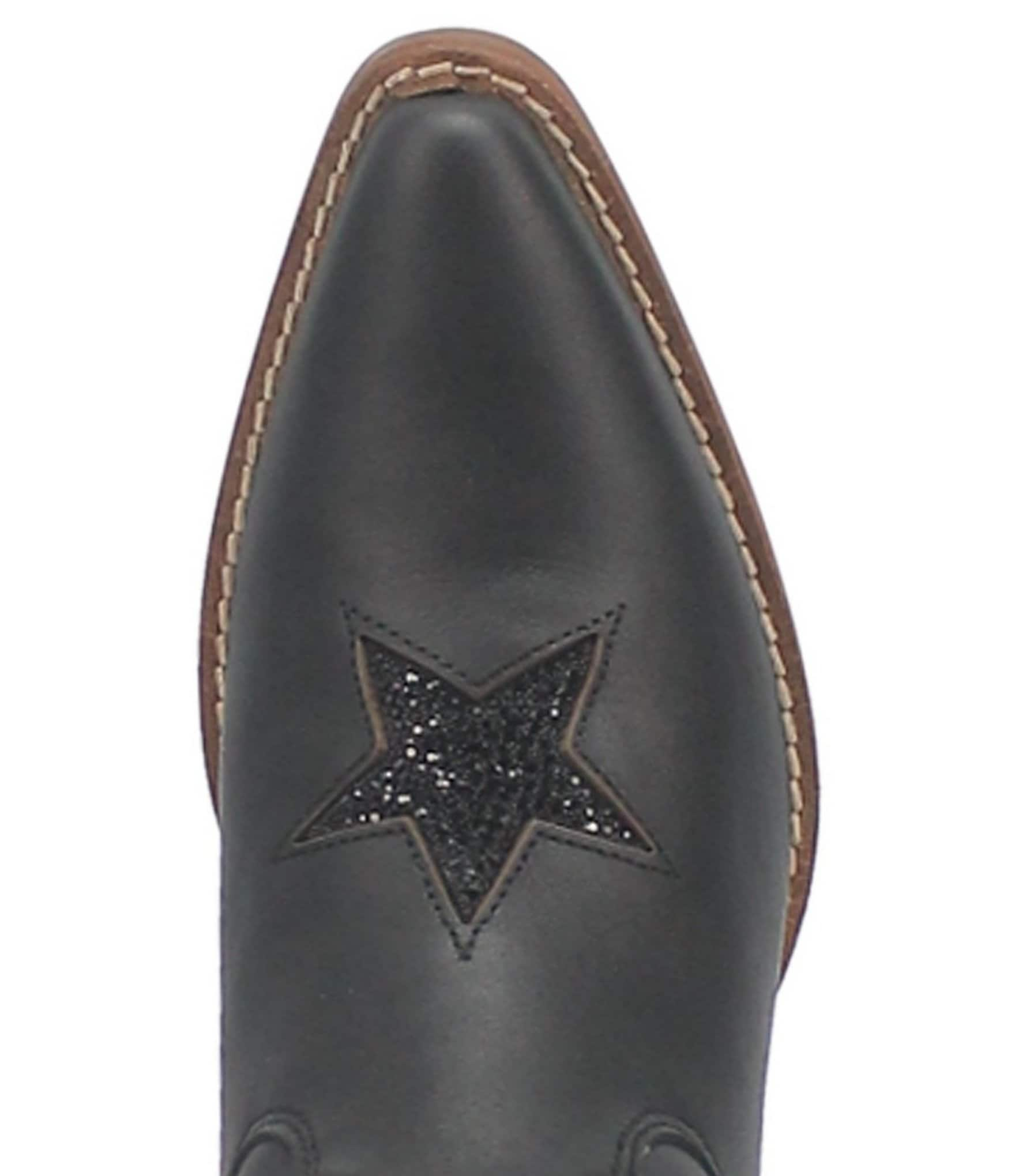 Dingo Star Struck Leather Embellished Western Booties