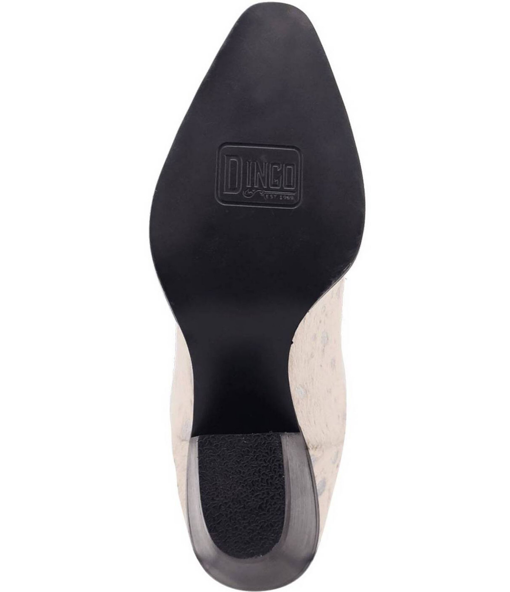 Dingo Take No Bull Calf Hair and Metallic Leather Tall Western Boots