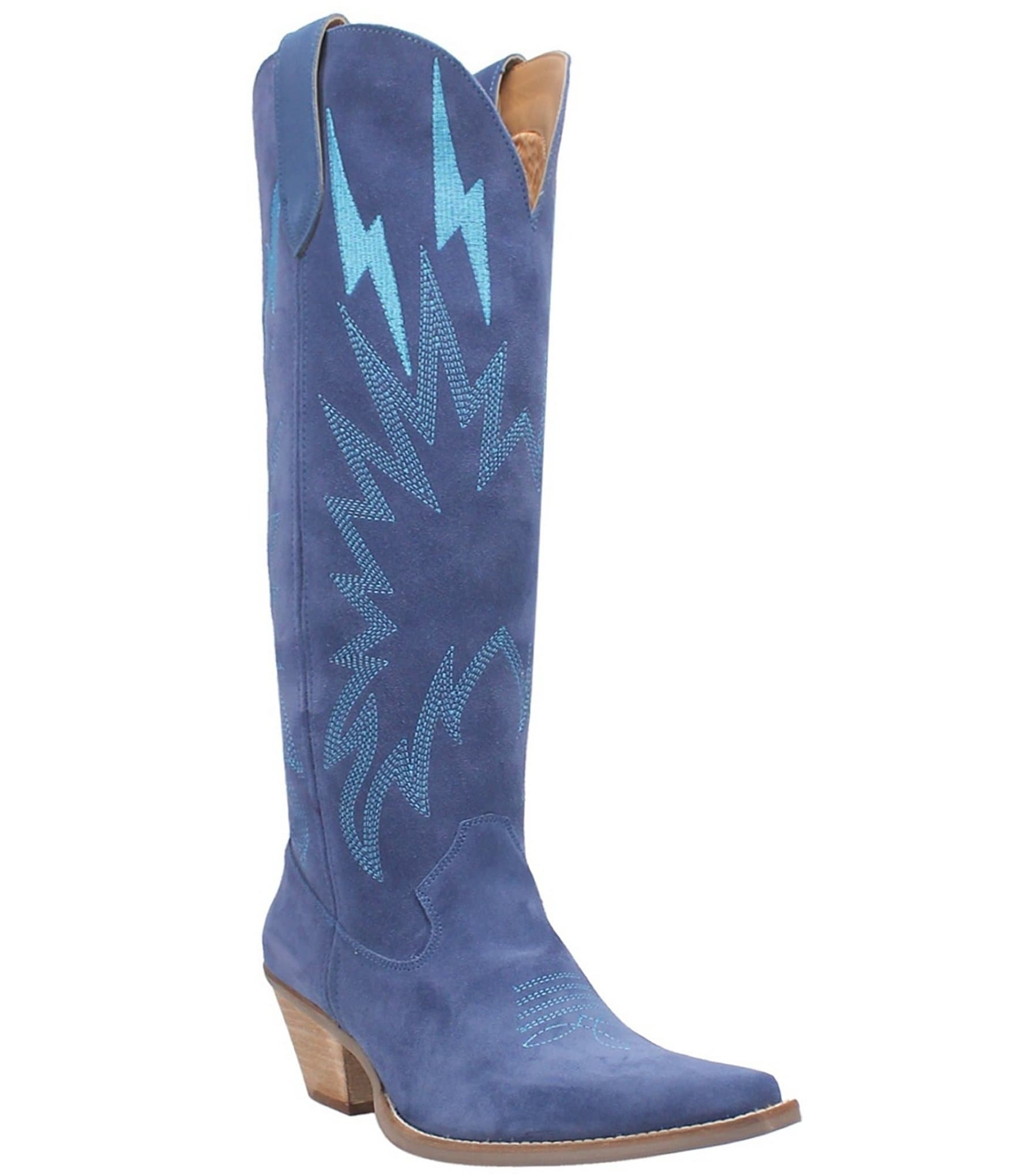 Dingo Thunder Road Suede Tall Western Boots | Dillard's
