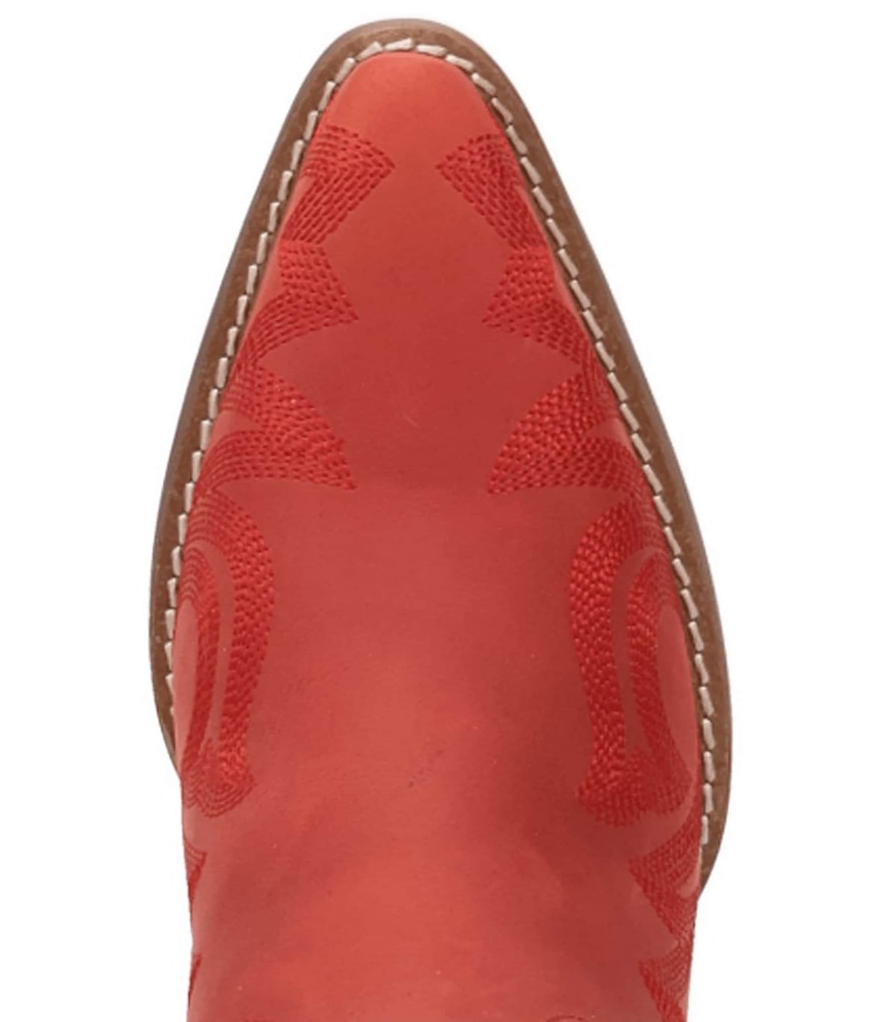 Dingo Walk West Leather Suede Fringe Western Tall Boots