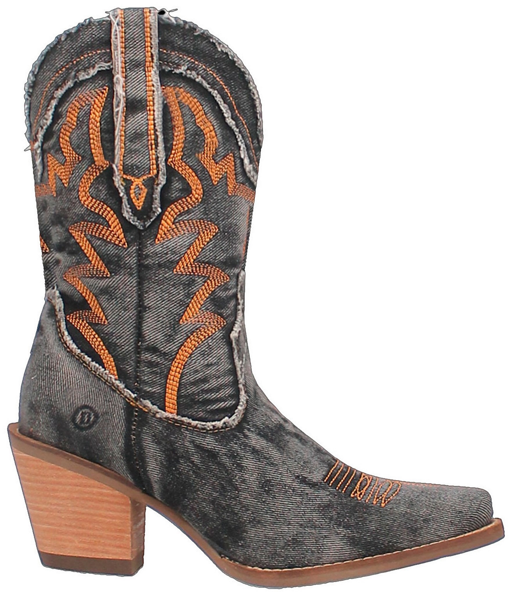 Dingo Y'all Need Dolly Denim Western Mid Boots