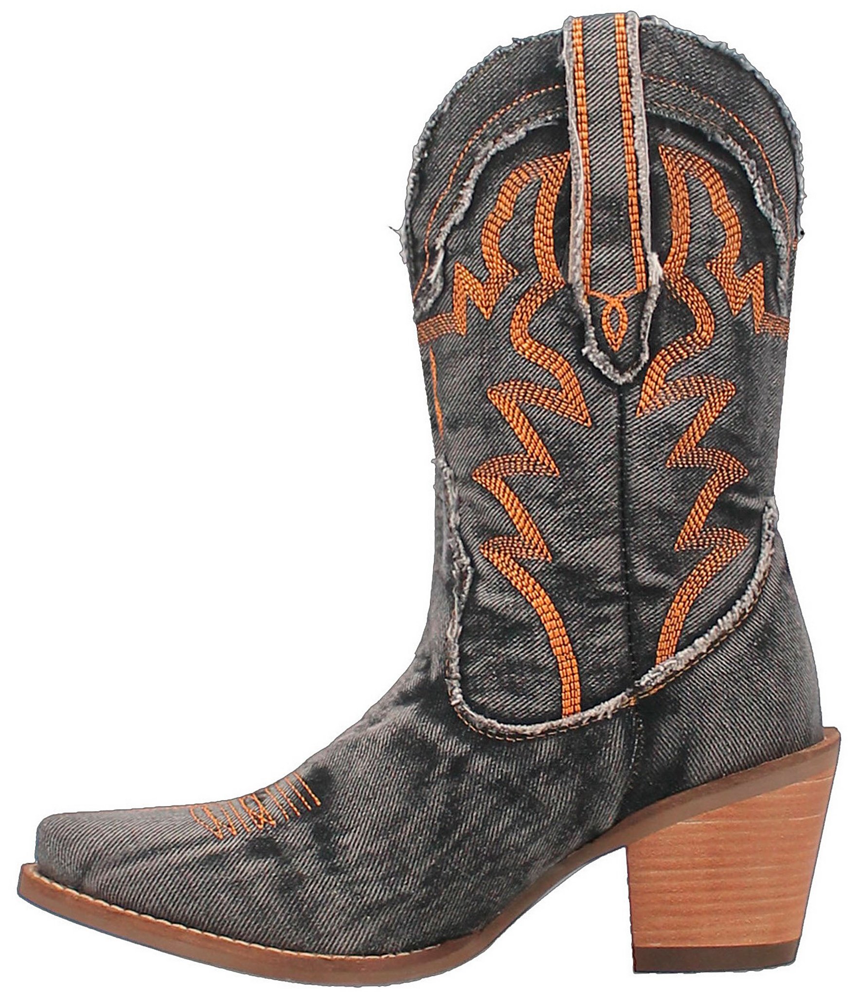 Dingo Y'all Need Dolly Denim Western Mid Boots