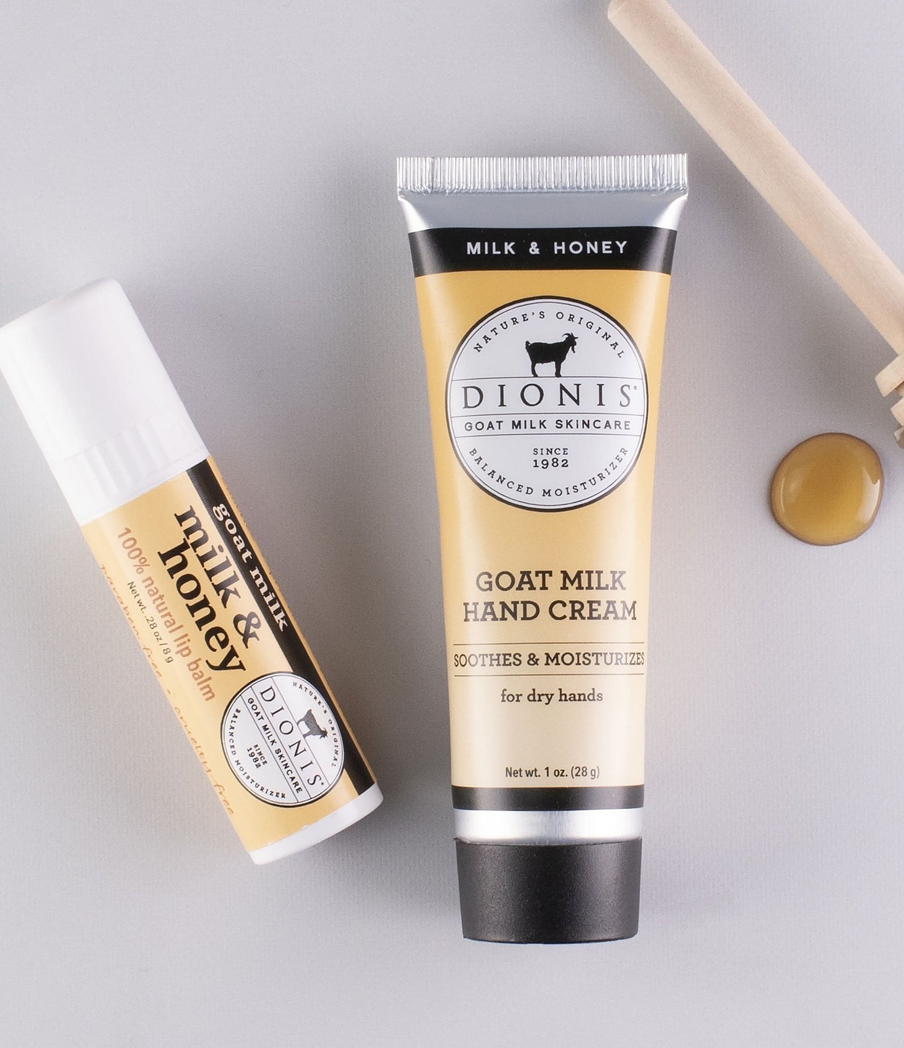 Dionis Milk & Honey Lip & Hand Cream Set