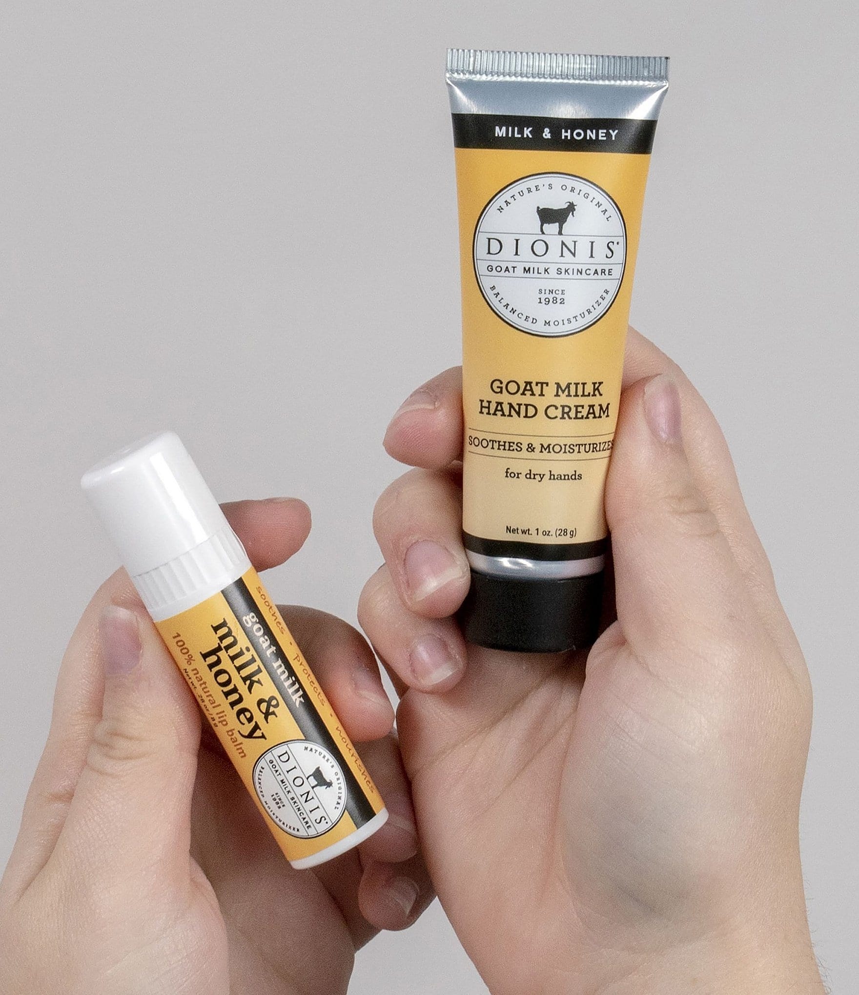 Dionis Milk & Honey Lip & Hand Cream Set