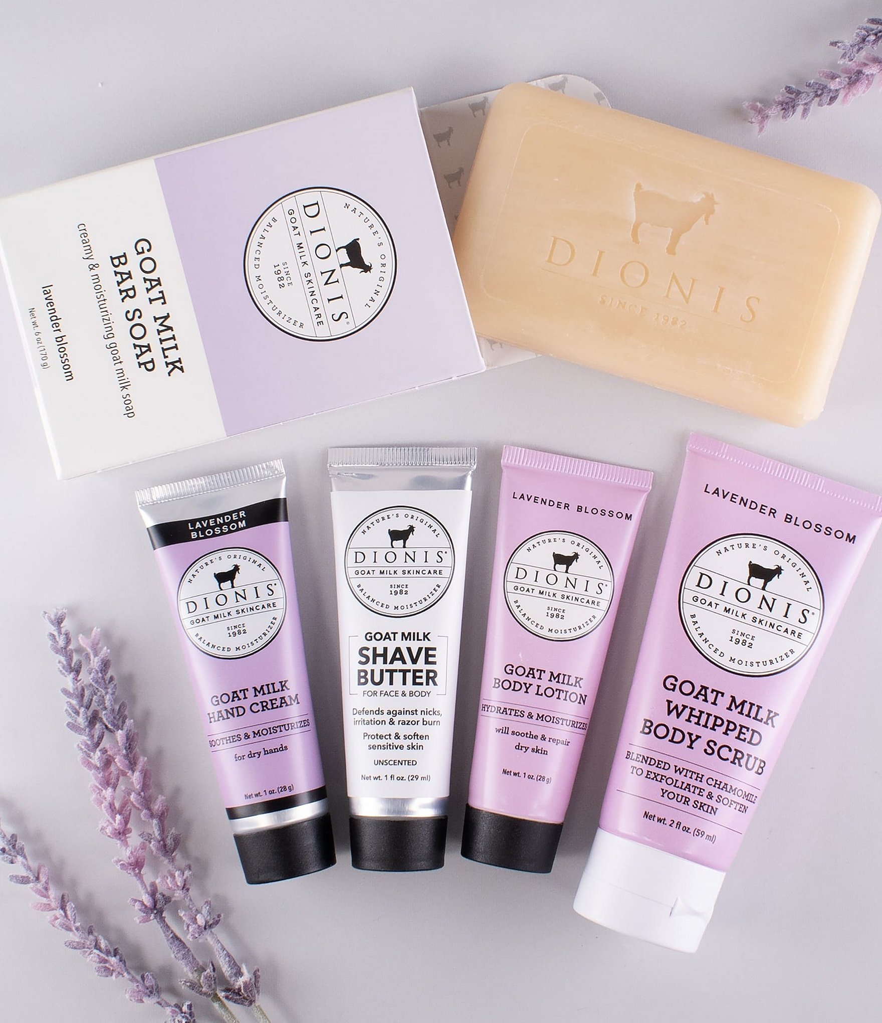 Dionis Travel Kit, Lavender Blossom