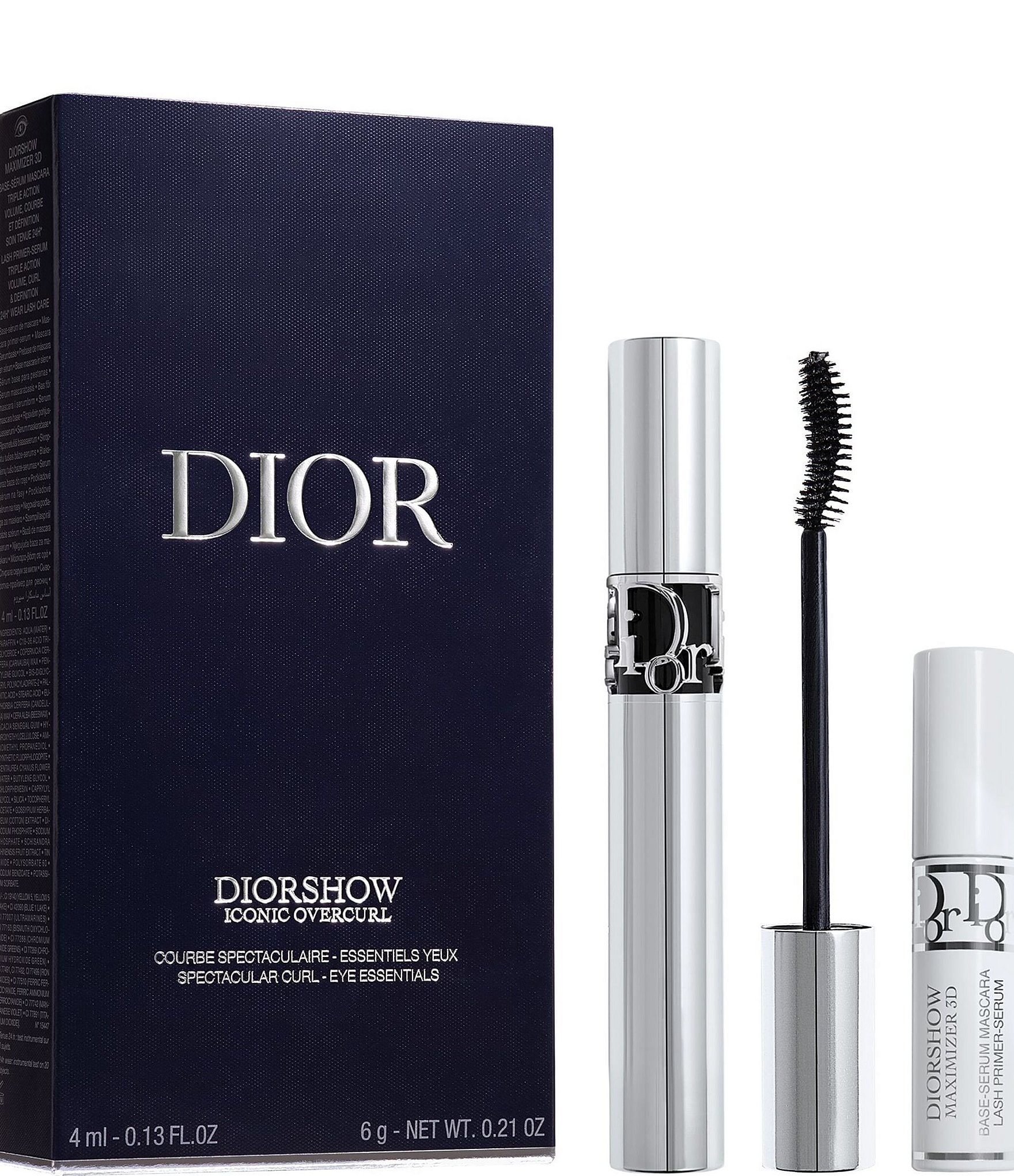 Ruqaiya Khan DIORSHOW Iconic Overcurl Mascara and Maximizer 3D  Review  and Swatches