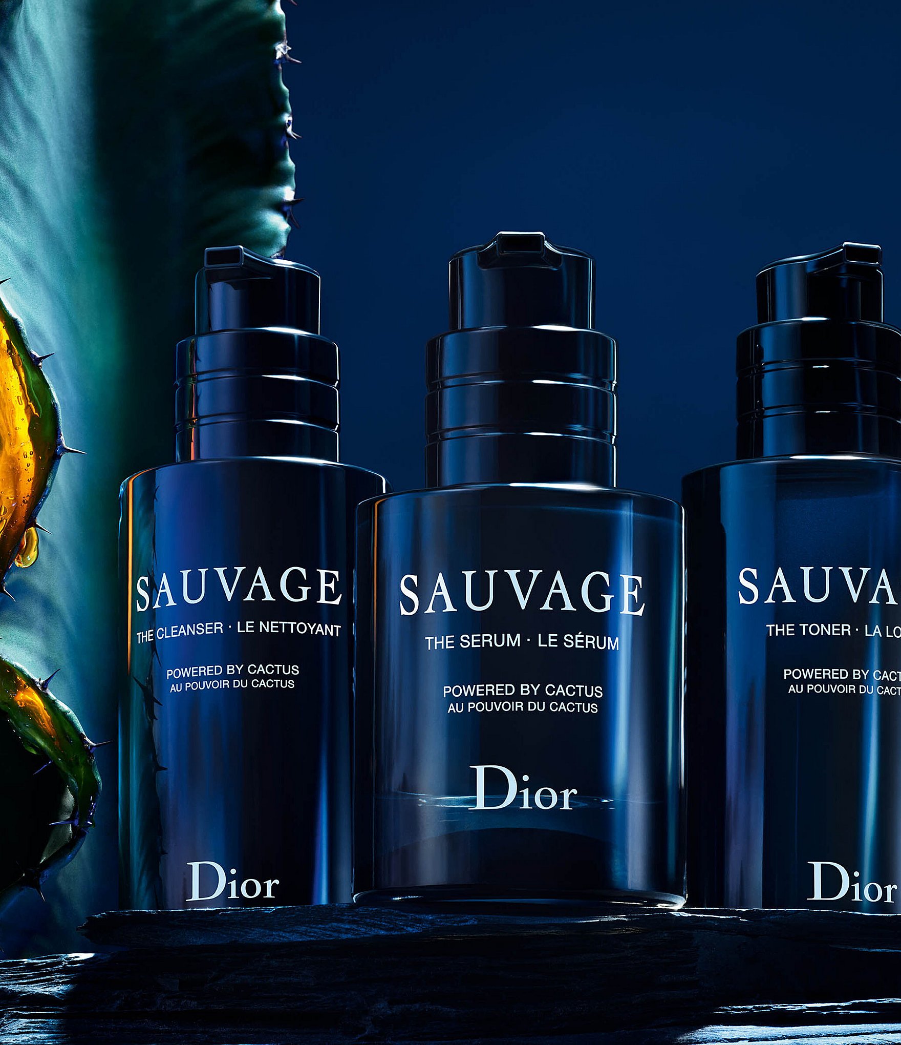 Dior Sauvage Energizing and Soothing Face Toner Lotion