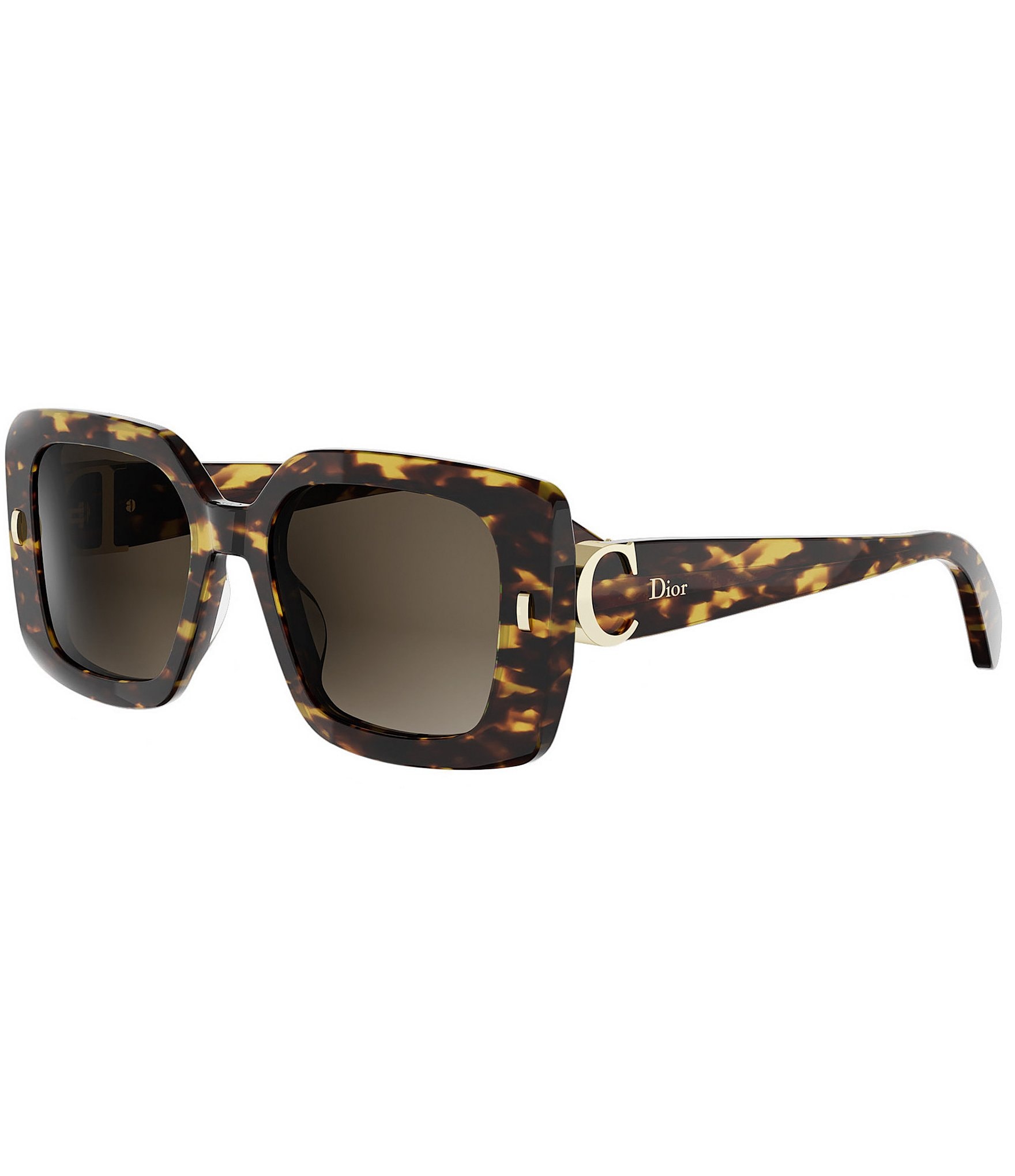 Dior Women's Dior Initials S2I 53mm Oversized Square Sunglasses