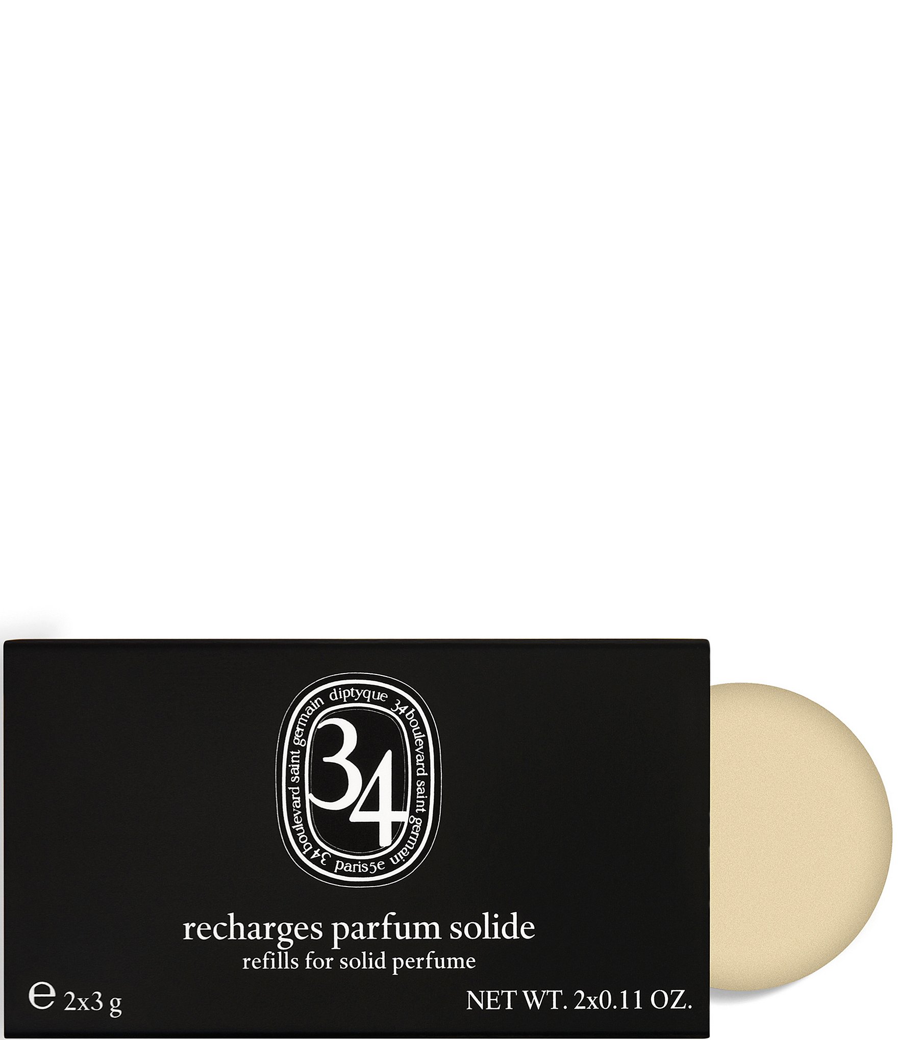 DIPTYQUE 34 Boulevard Saint Germain Solid Perfume Refills