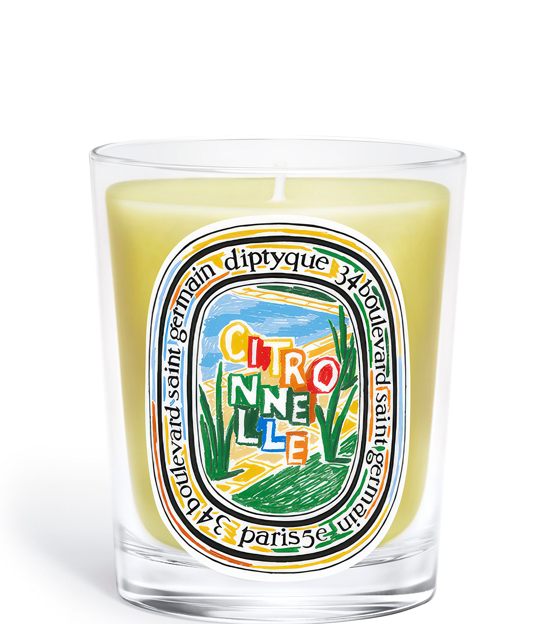 DIPTYQUE Citronnelle (Lemongrass) Classic Candle 6.5 oz.