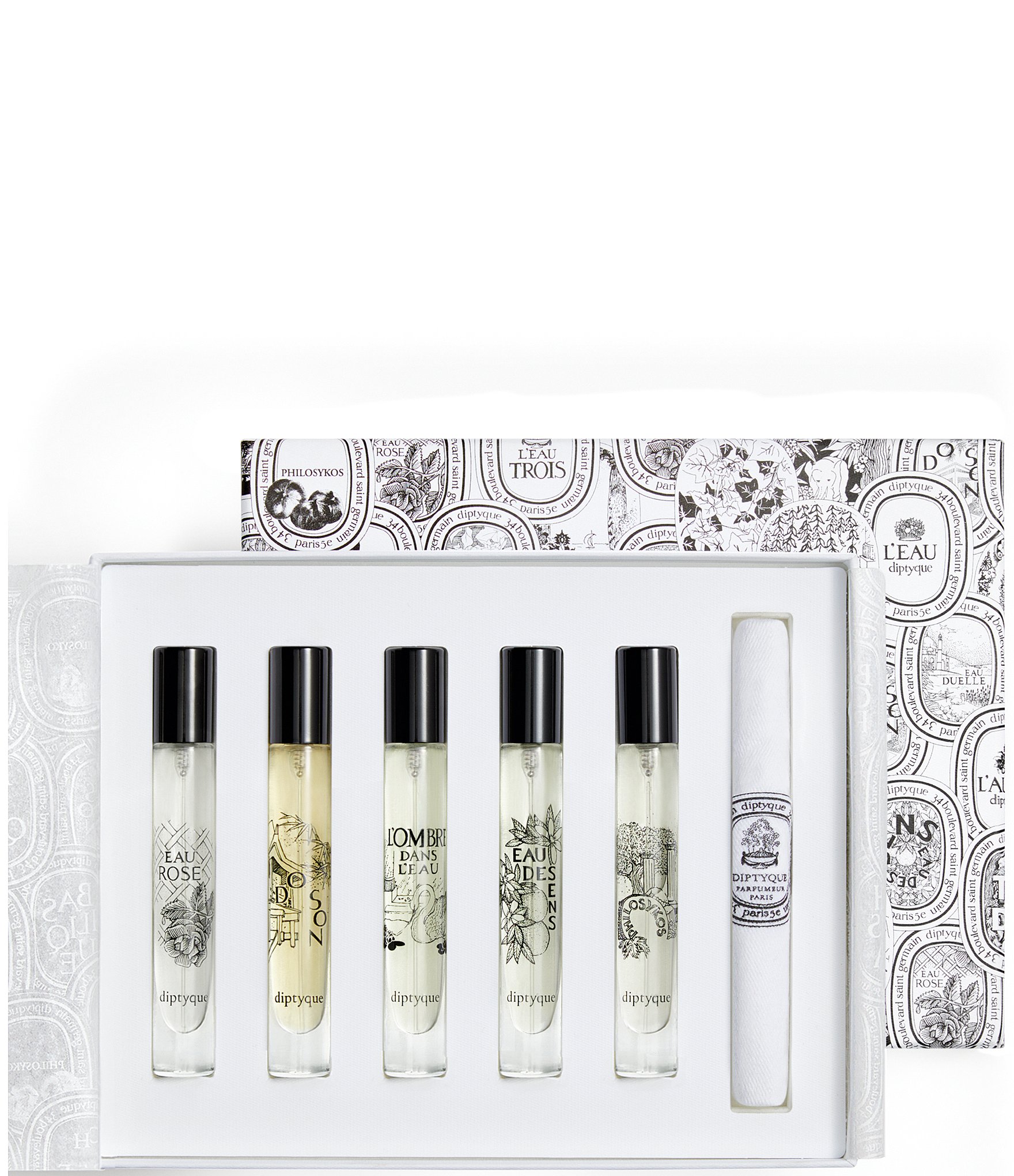 DIPTYQUE Eaux De Toilette 5 Piece Fragrance Gift Set | Hamilton Place