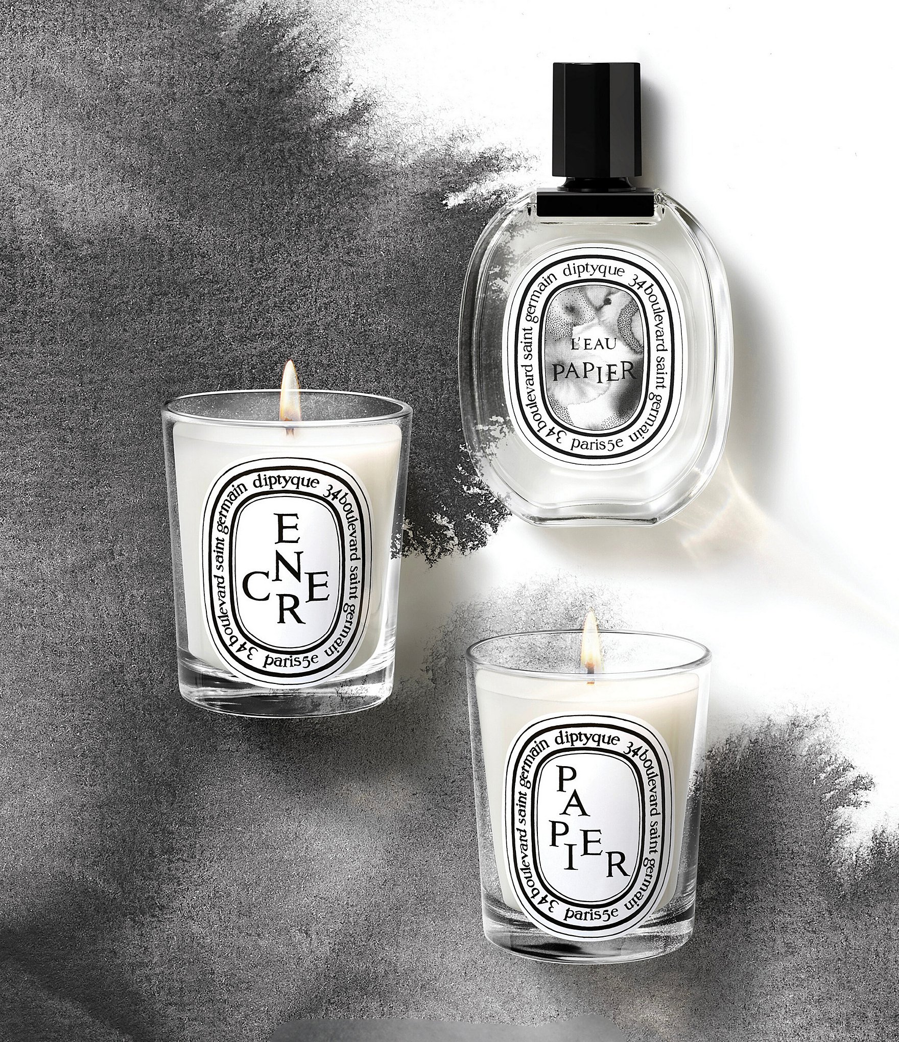 DIPTYQUE Encre Classic Candle, 6.5 oz.