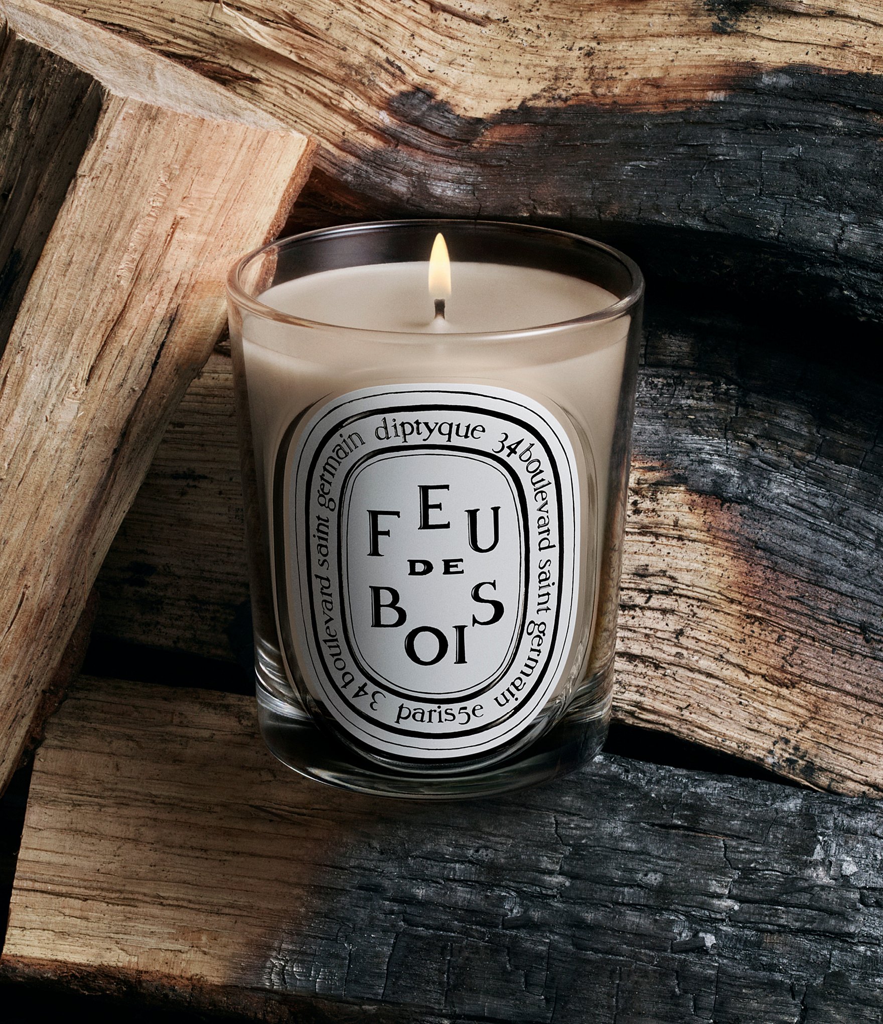 DIPTYQUE Feu de Bois (Wood Fire) Classic Candle, 6.7 oz.