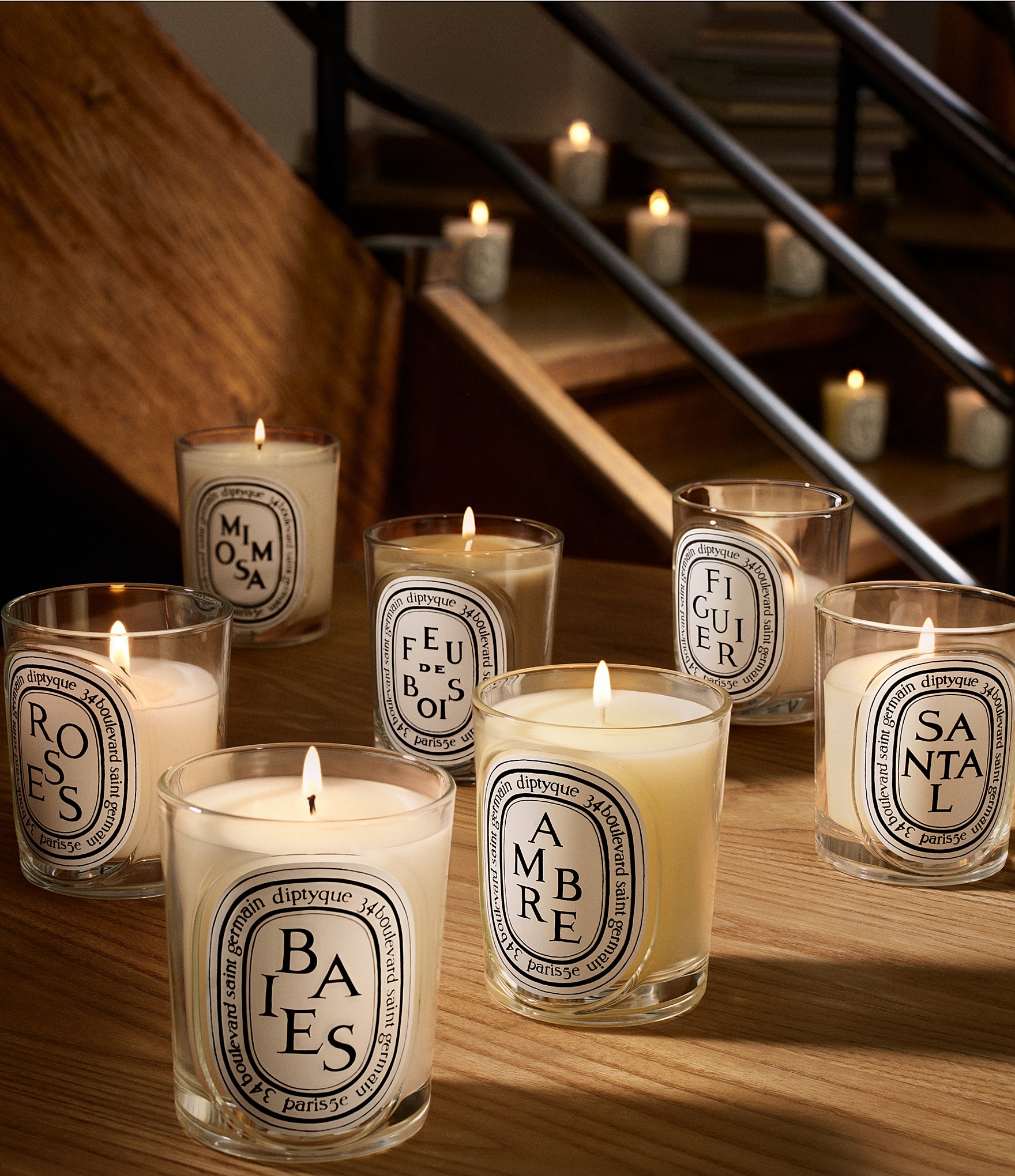 DIPTYQUE Feu de Bois (Wood Fire) Classic Candle, 6.7 oz.