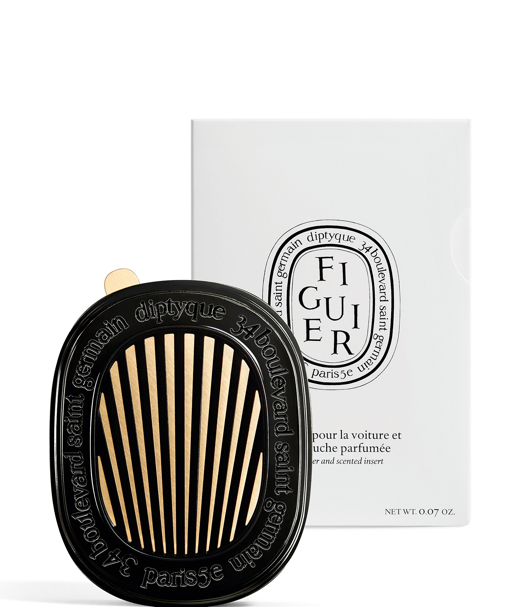 DIPTYQUE Figuier (Fig Tree) Car Fragrance Diffuser and Insert Set