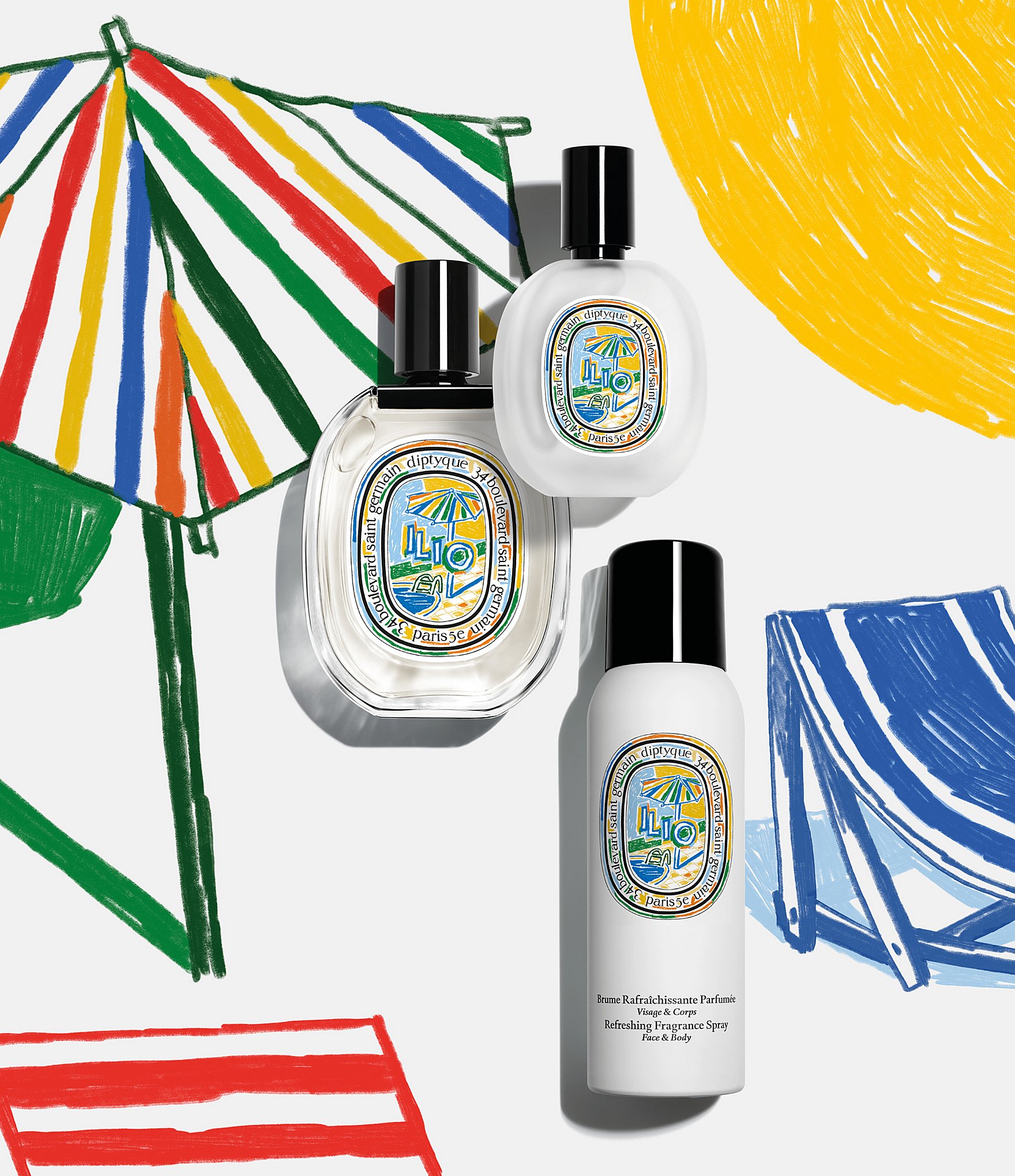 DIPTYQUE Ilio Face and Body Mist Spray