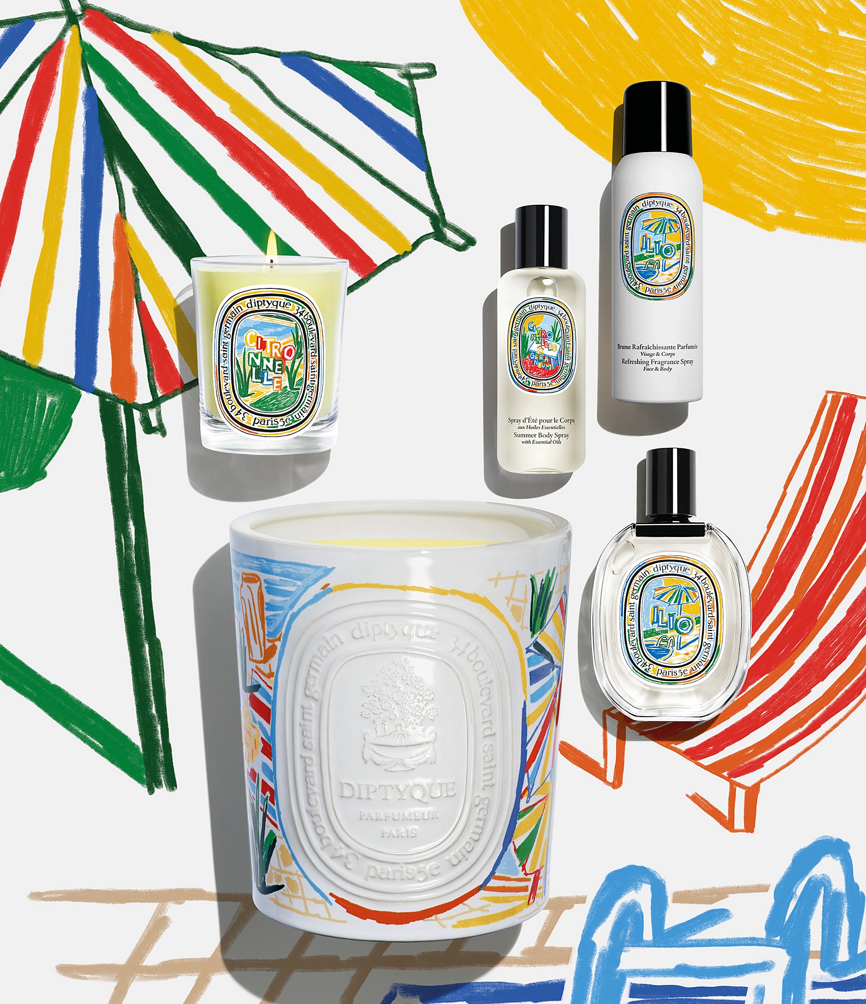 DIPTYQUE Ilio Face and Body Mist Spray