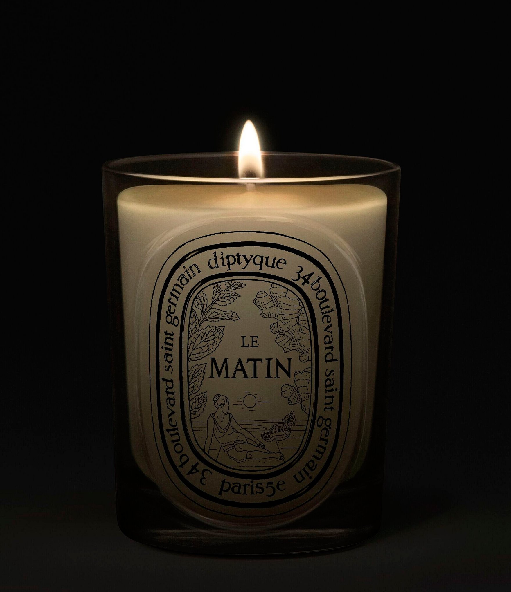 DIPTYQUE Le Matin Classic Candle, 6.7 oz.